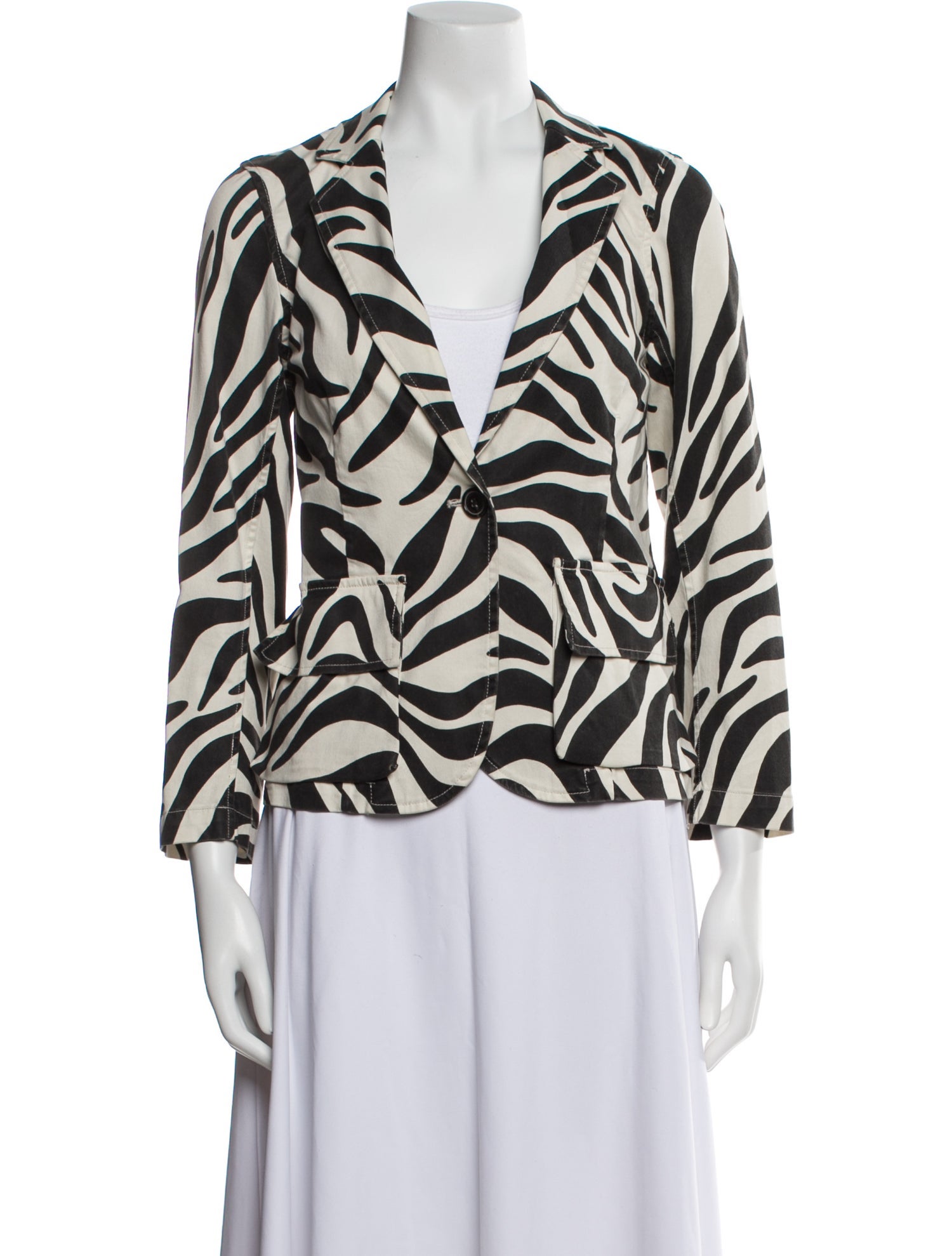 Nili Lotan Animal Print Blazer