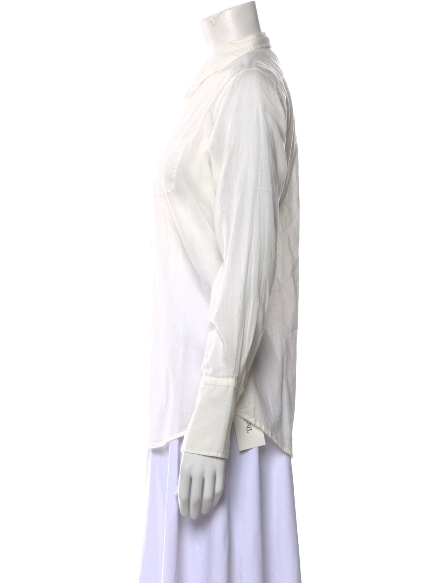 Nili Lotan Long Sleeve Button-Up Top