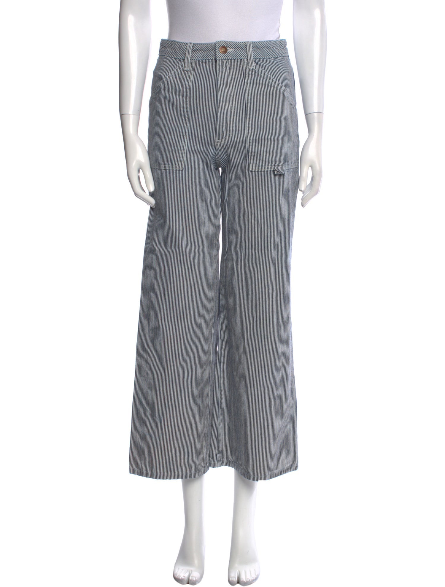 Nili Lotan Striped Wide Leg Pants