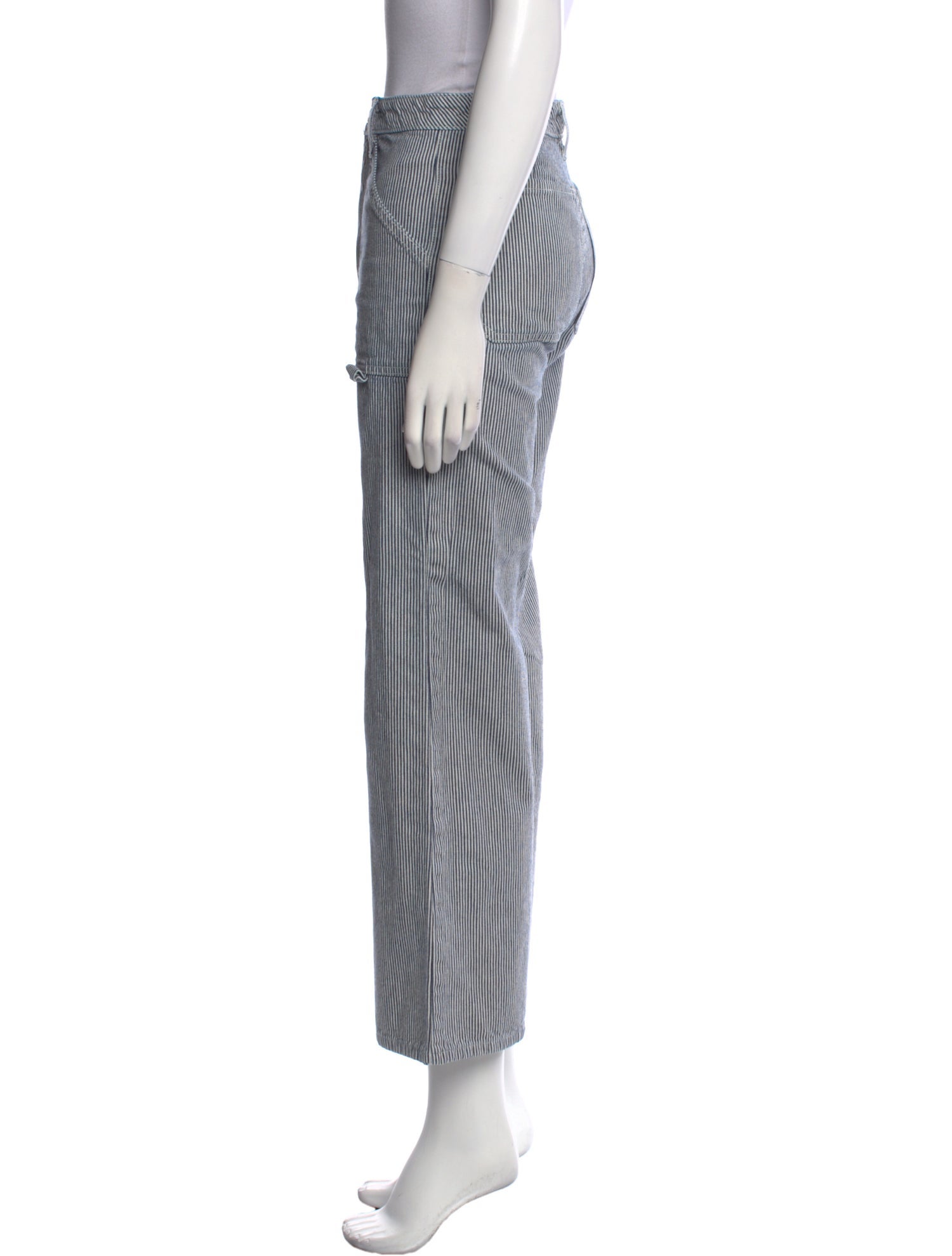 Nili Lotan Striped Wide Leg Pants