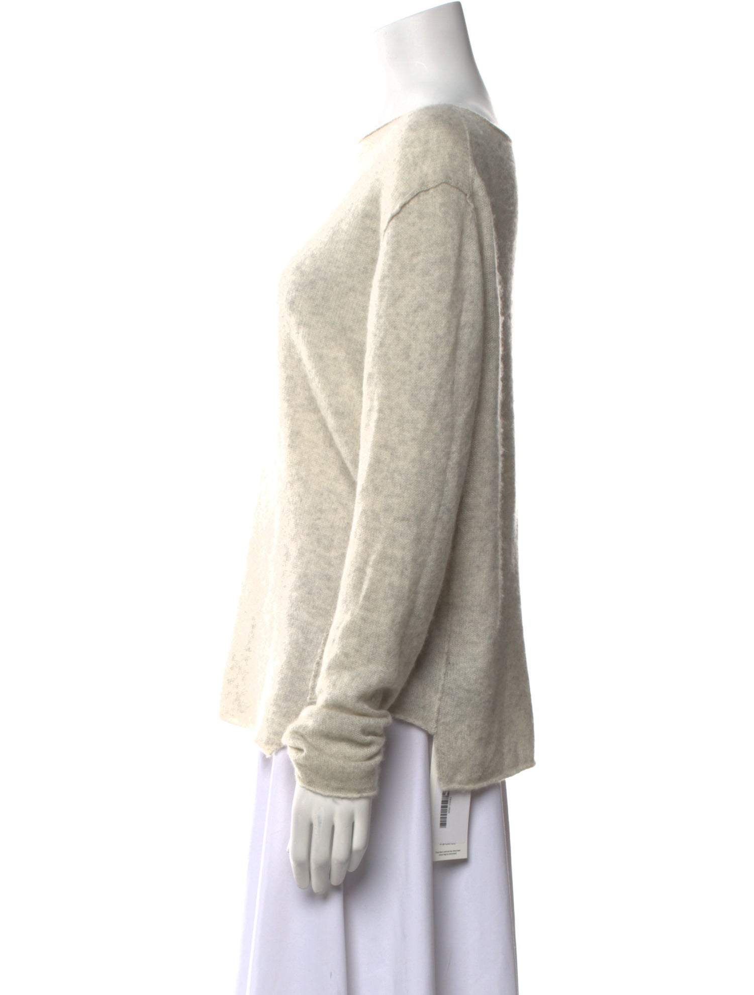 Nili Lotan Cashmere Bateau Neckline Sweater