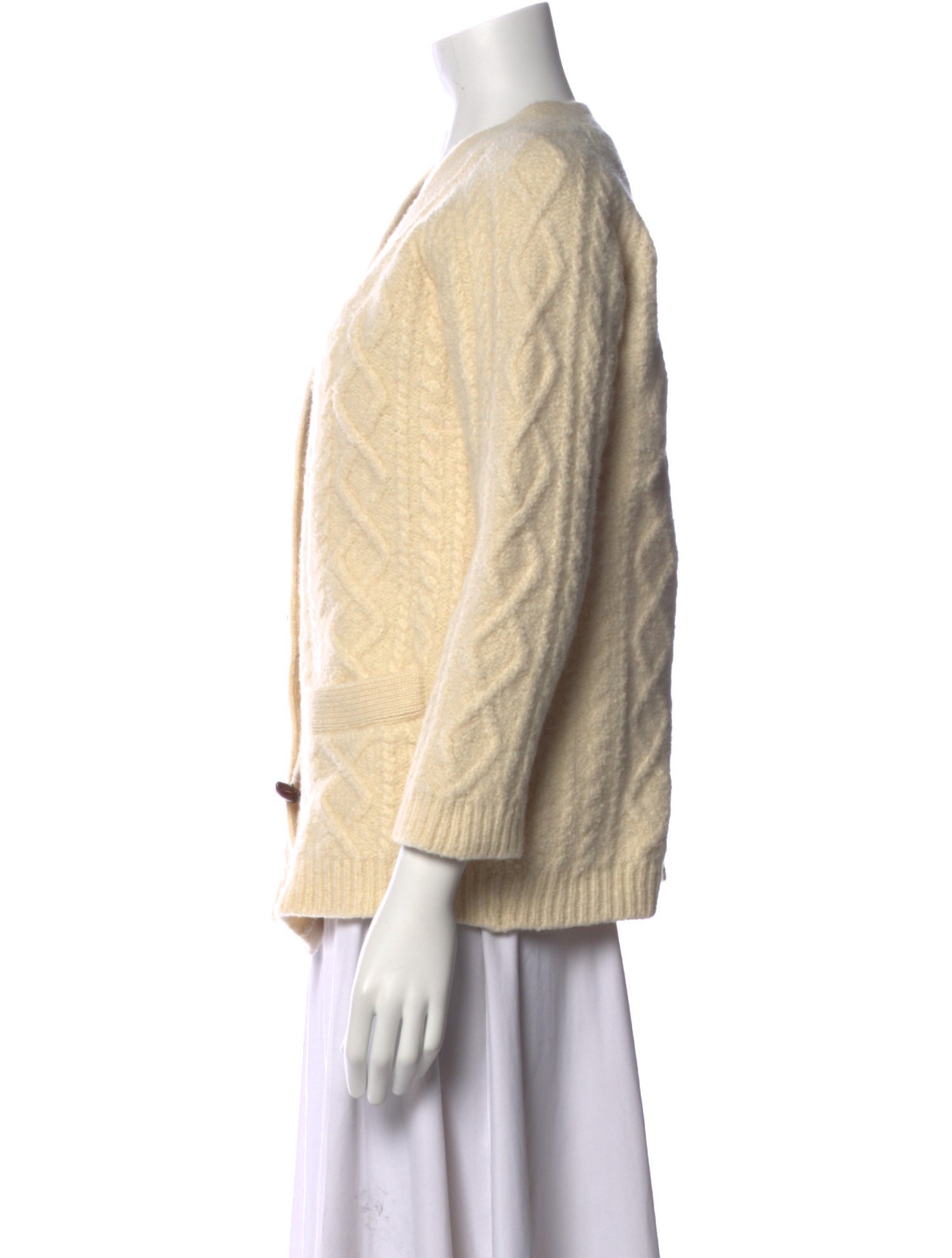 Nili Lotan Wool V-Neck Sweater