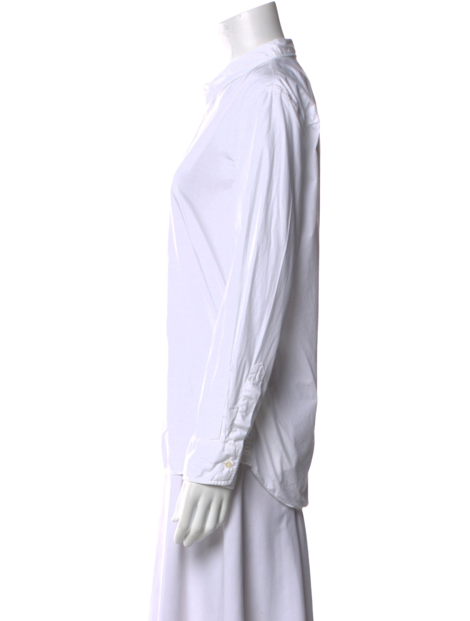 Nili Lotan Long Sleeve Button-Up Top