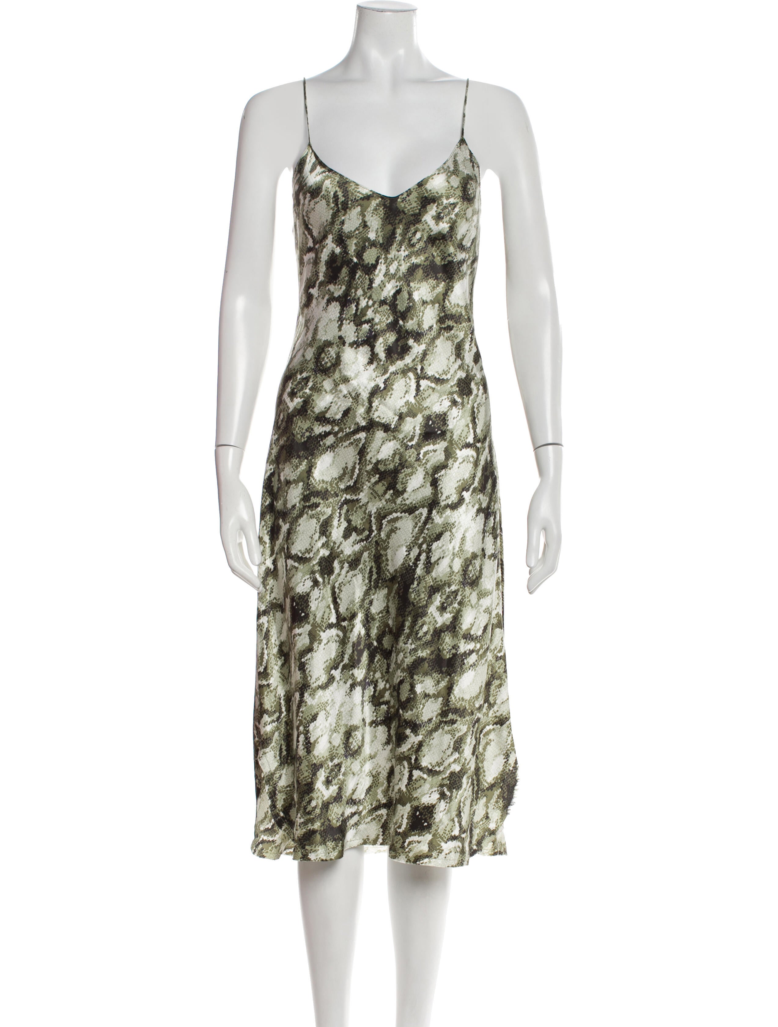 Nili Lotan Silk Midi Length Dress w/ Tags