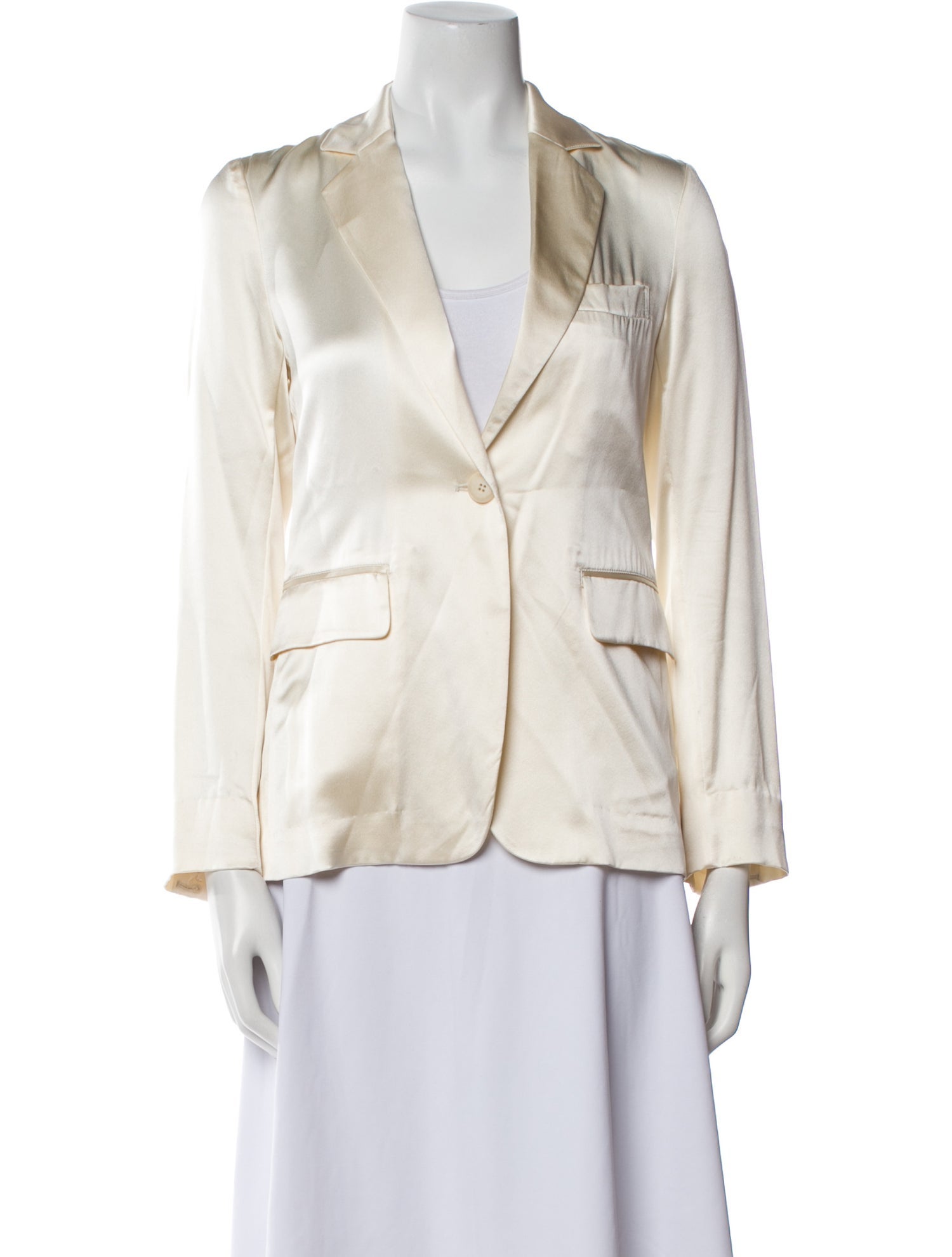 Nili Lotan Satin Blazer