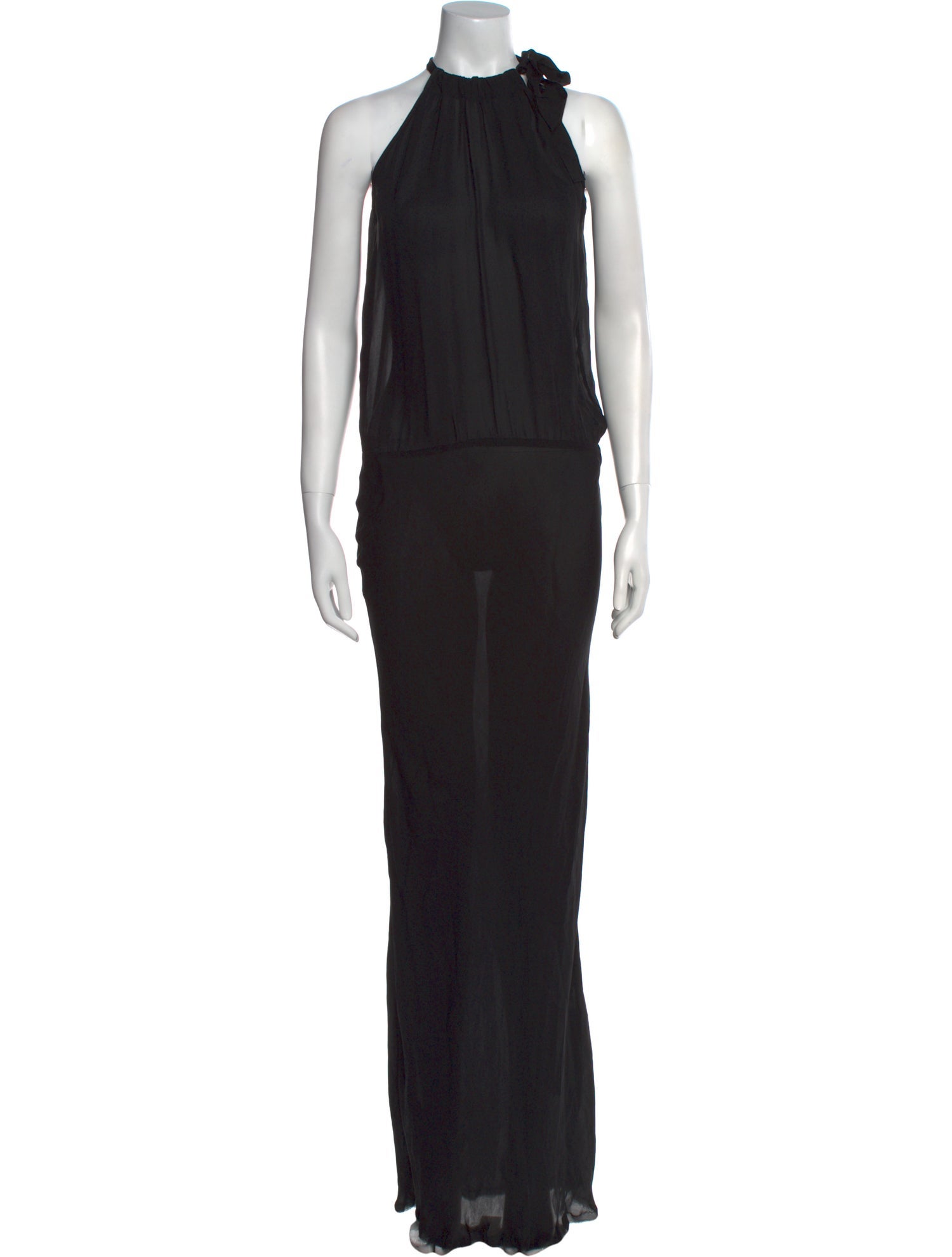 Nili Lotan Silk Long Dress