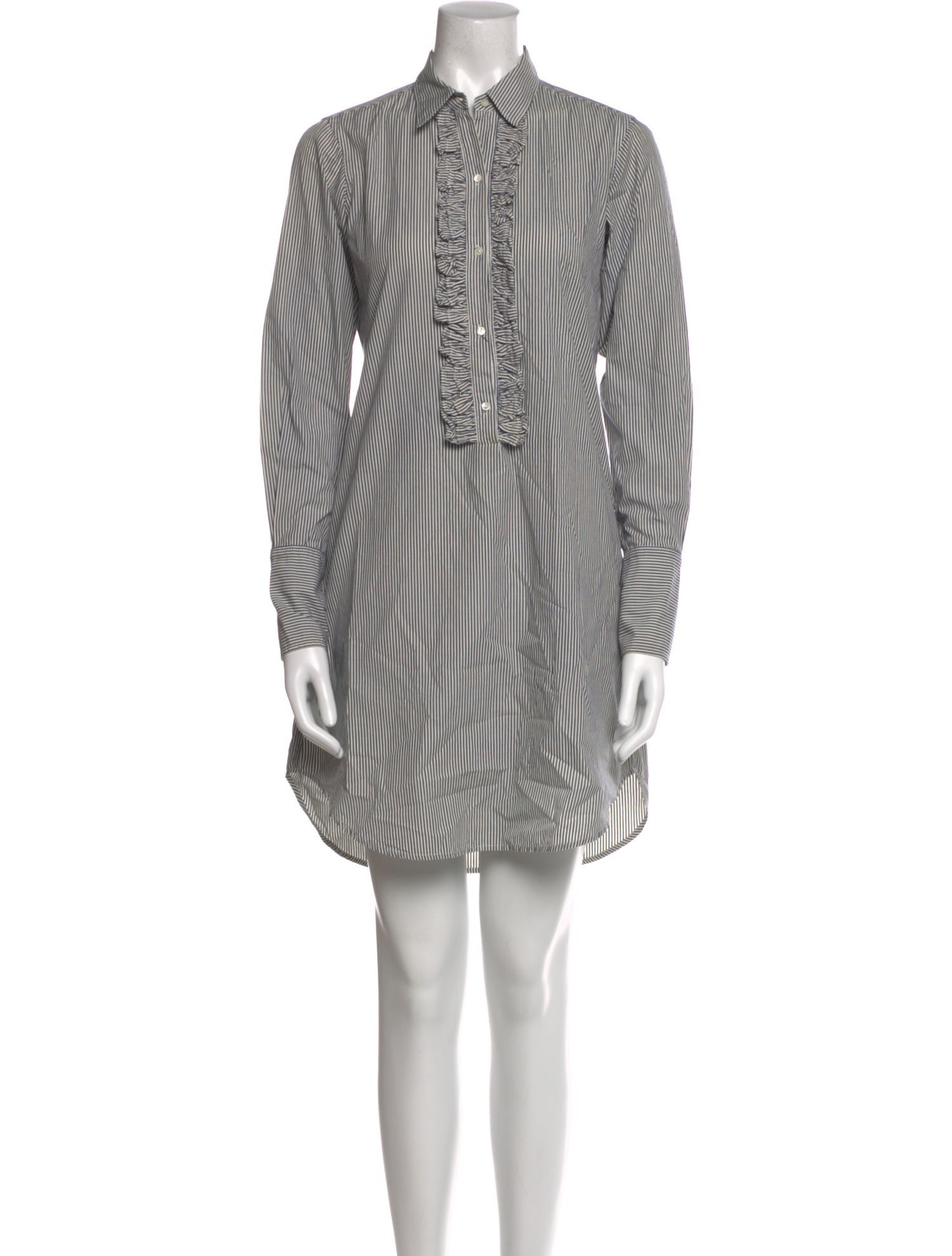 Nili Lotan Striped Mini Dress