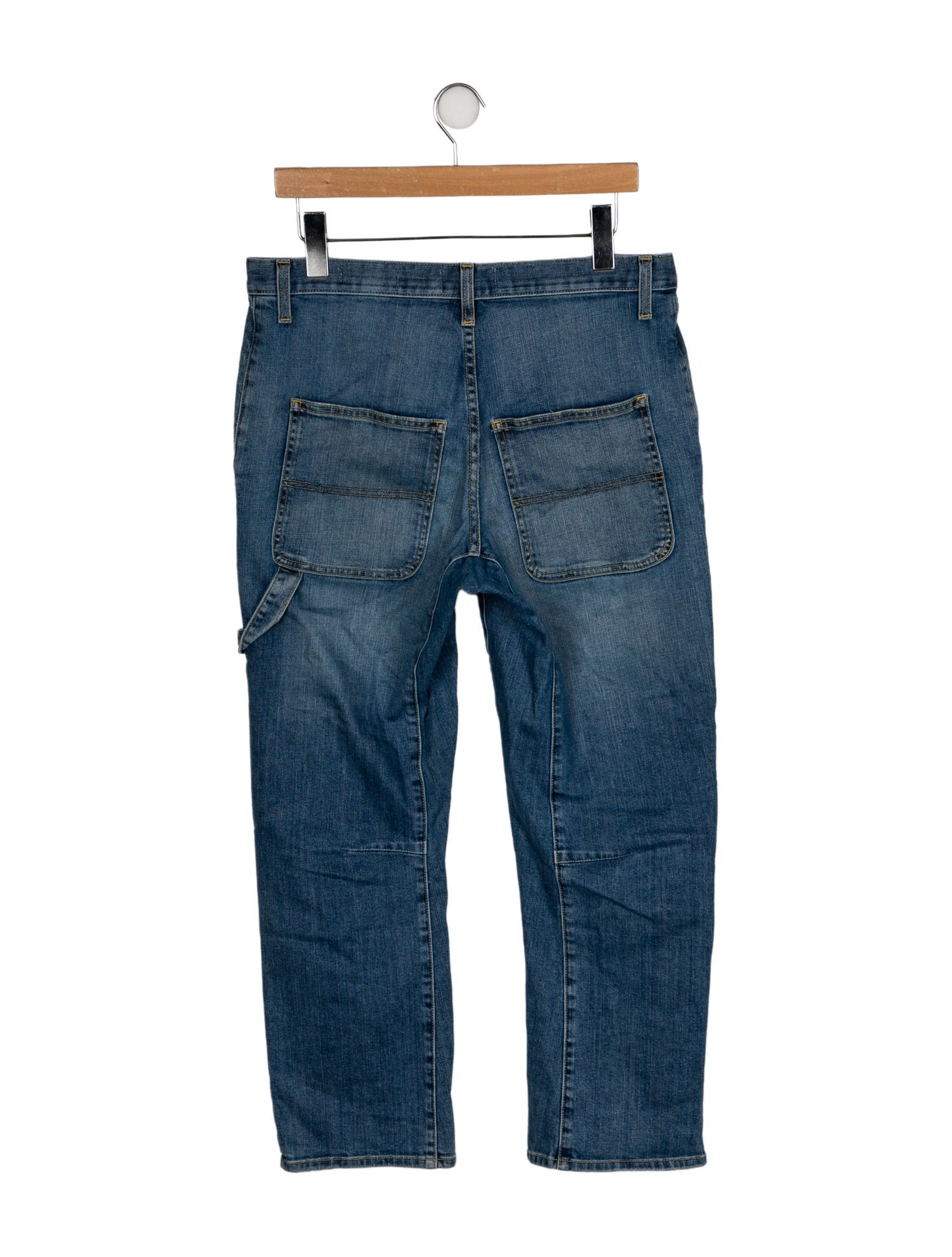 Nili Lotan Mid-Rise Straight Leg Jeans