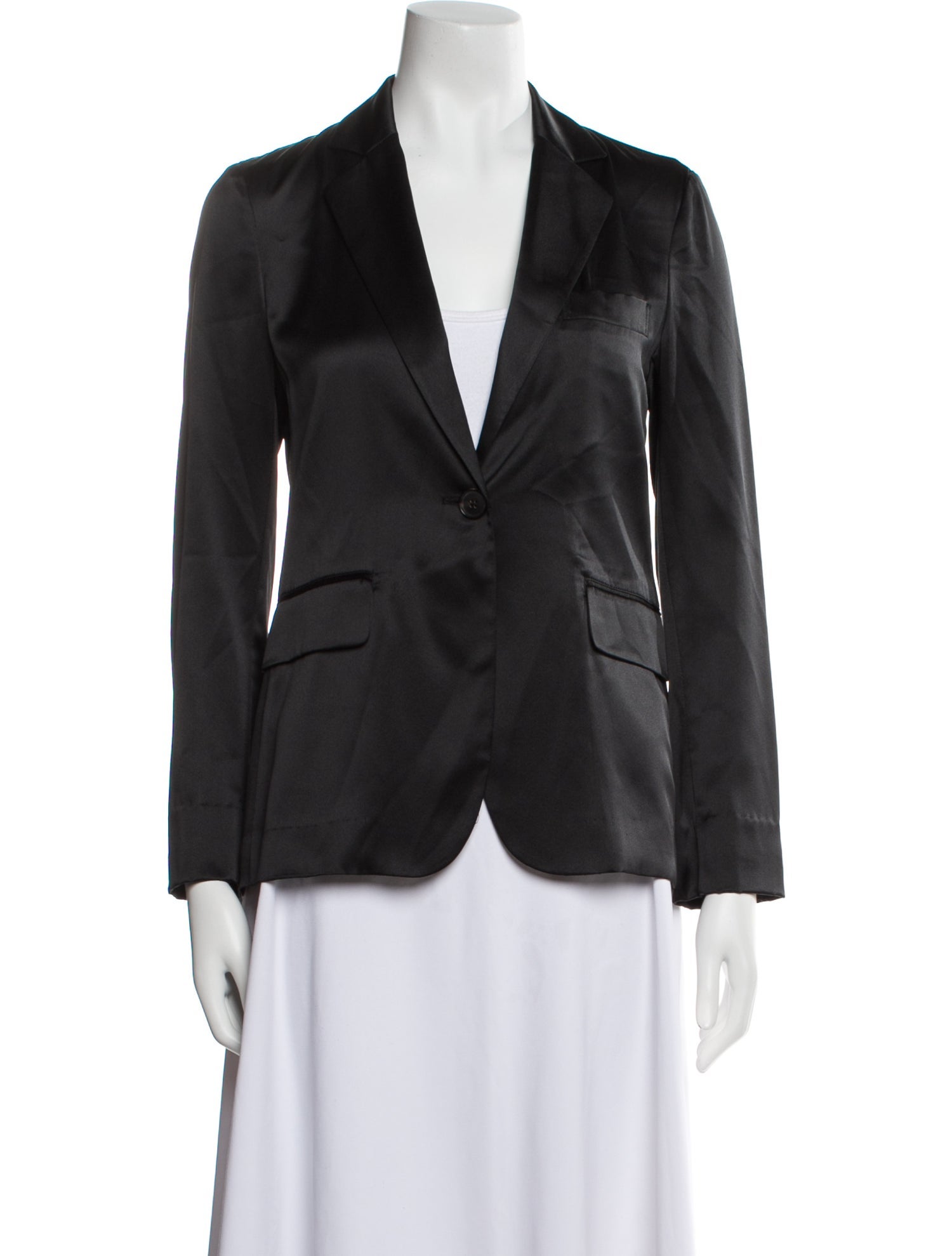 Nili Lotan Satin Blazer