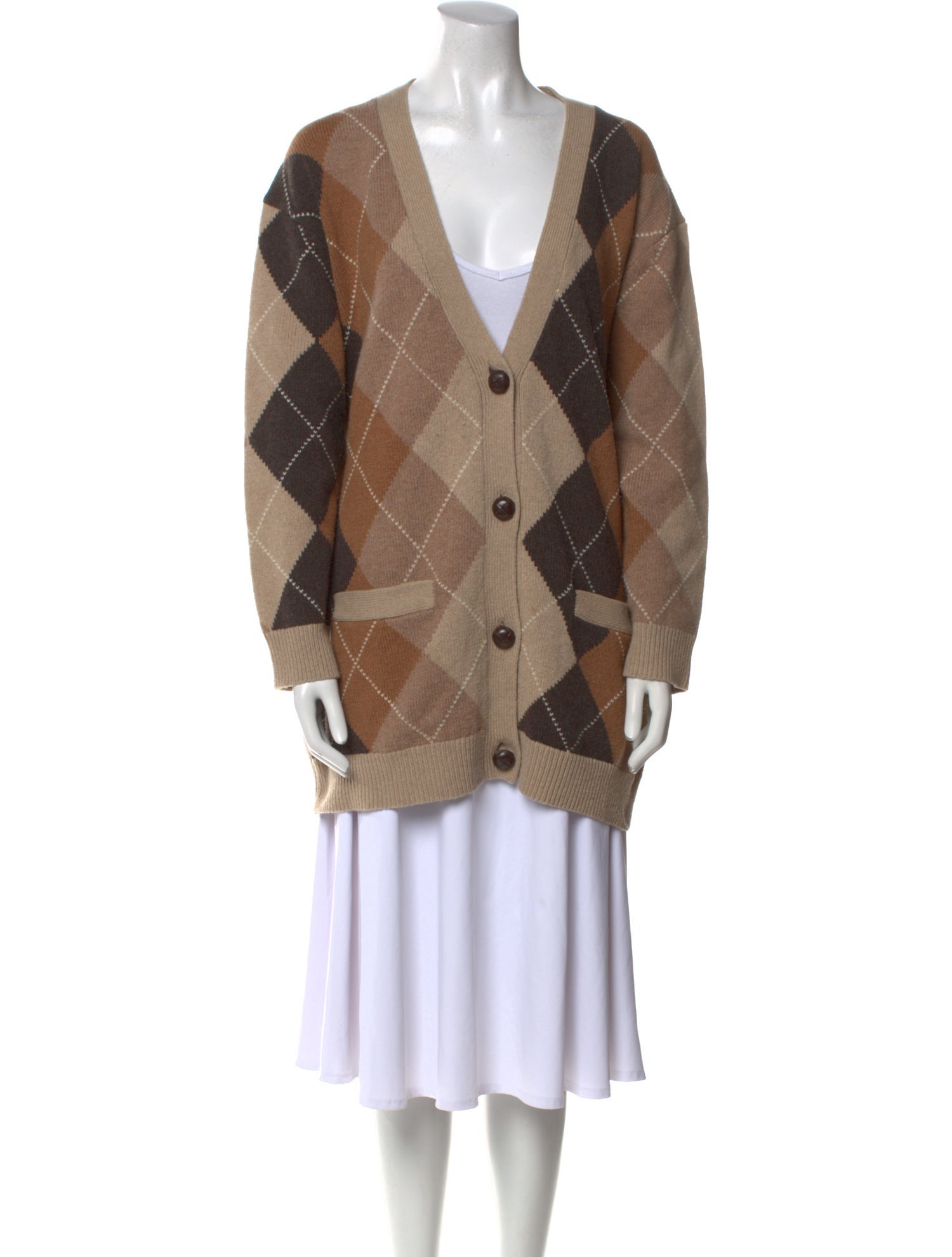 Nili Lotan Wool Printed Sweater