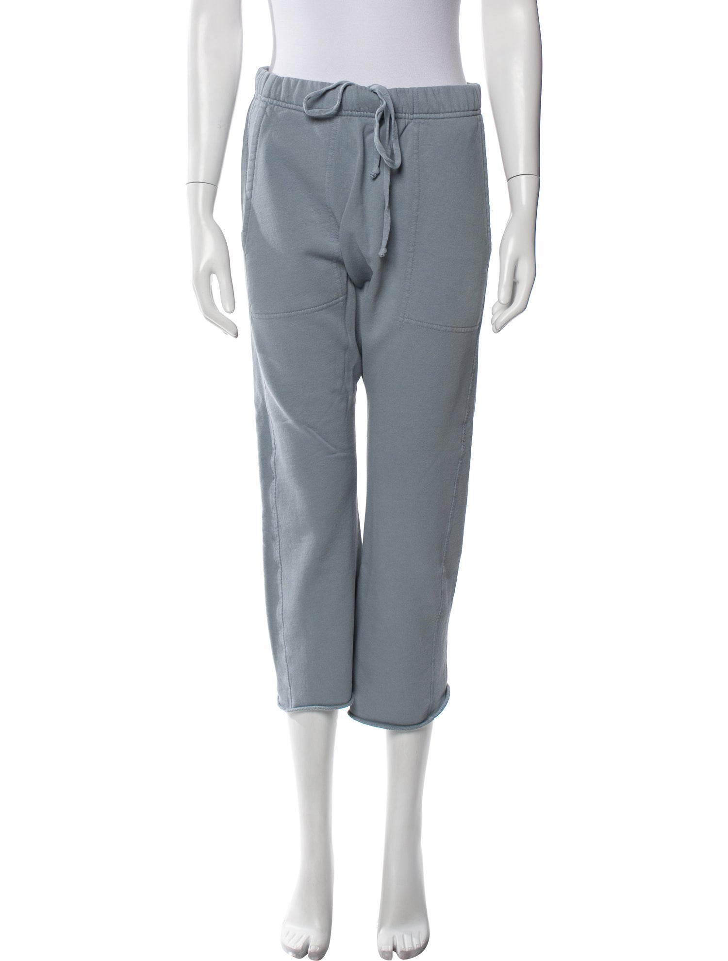 Nili Lotan Raw-Edge Trim Sweatpants