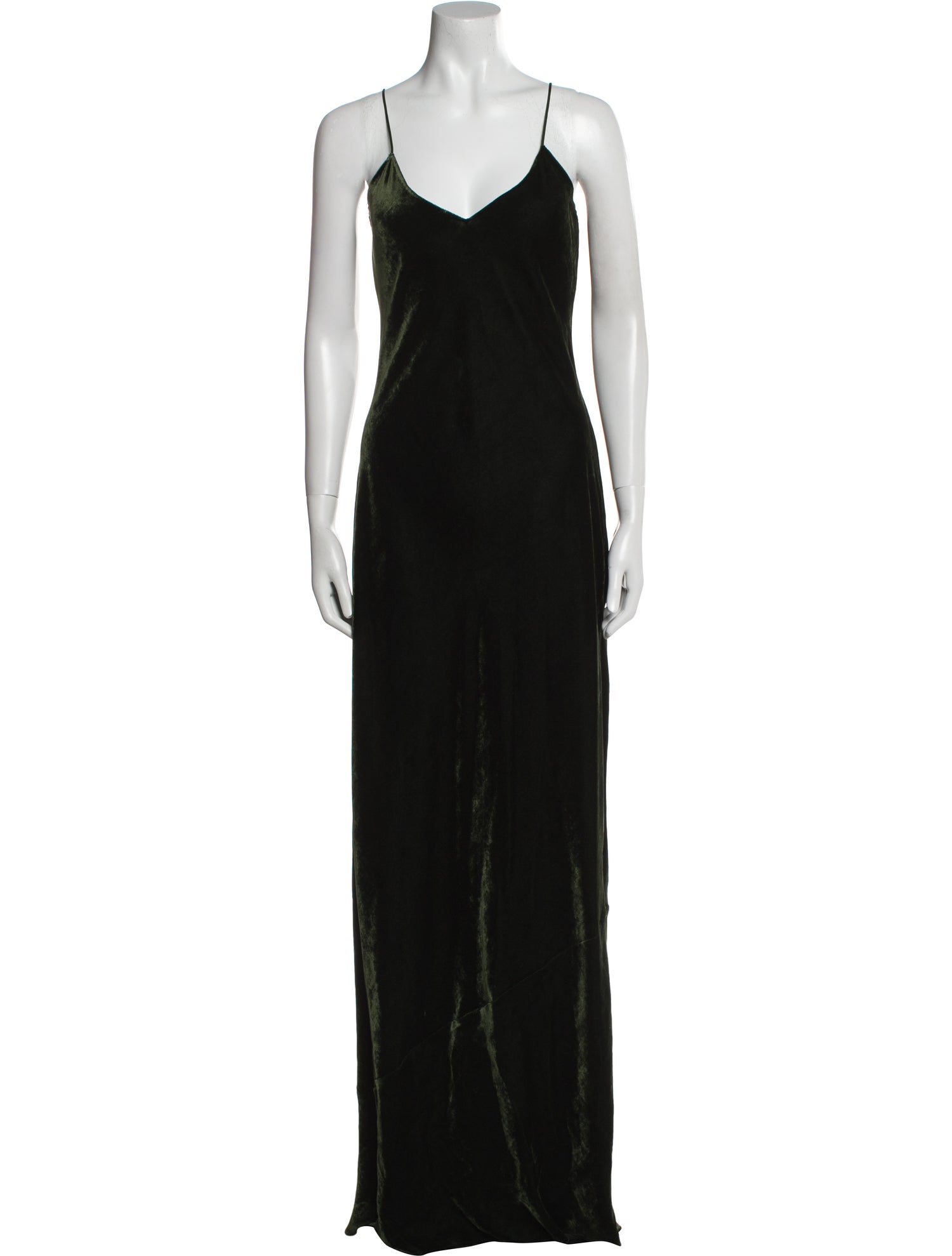 Nili Lotan V-Neck Long Dress