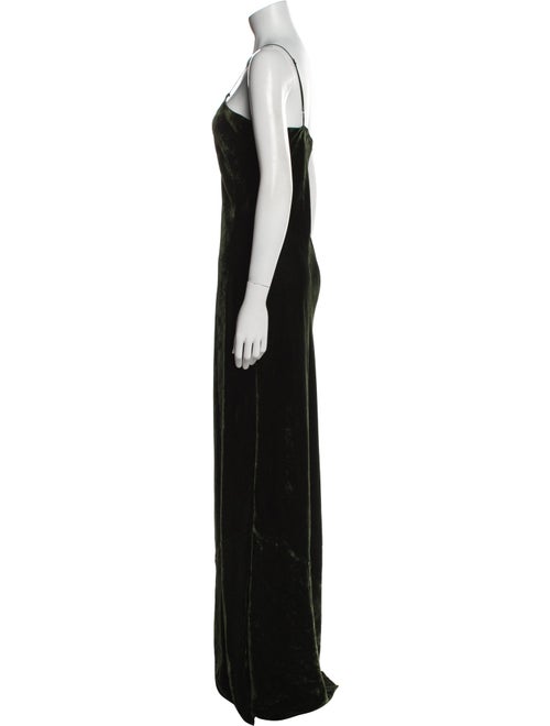 Nili Lotan V-Neck Long Dress
