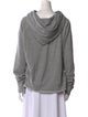 Nili Lotan Cowl Neck Long Sleeve Sweatshirt