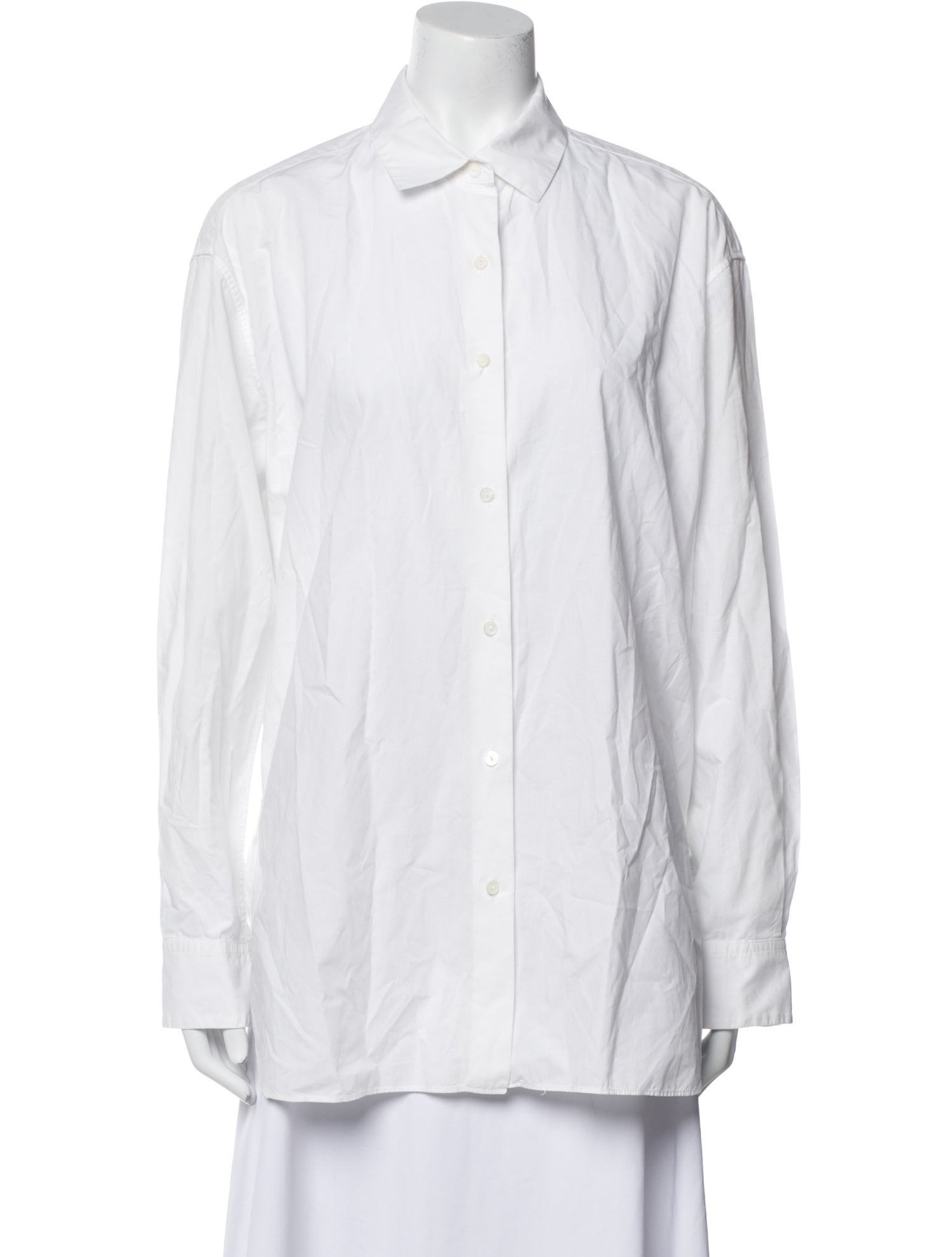 Nili Lotan Long Sleeve Button-Up Top
