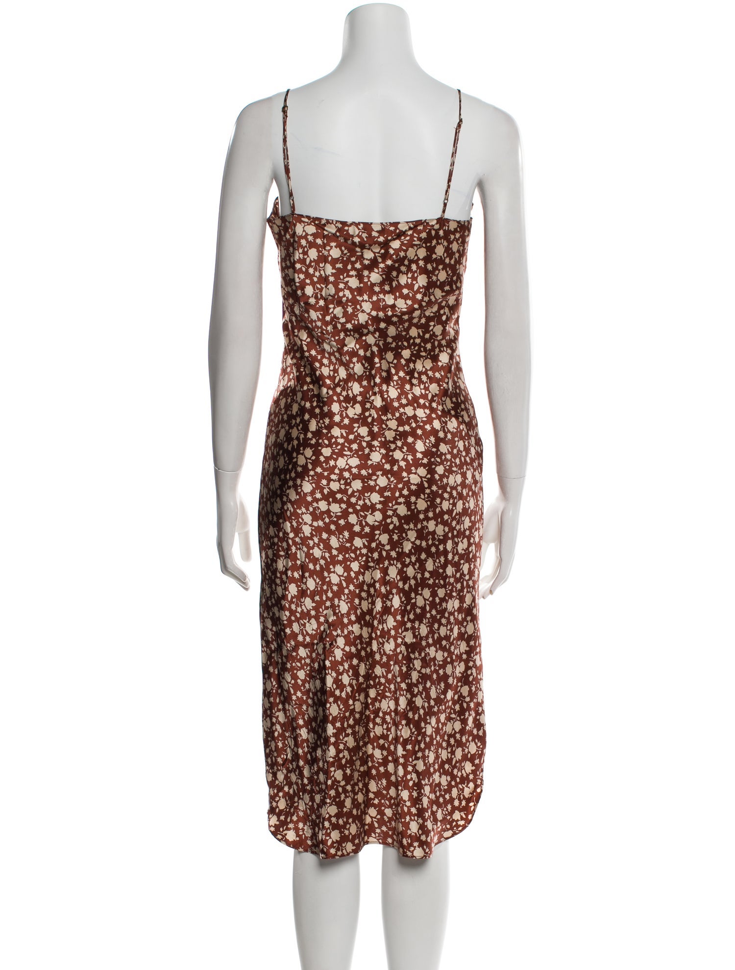 Nili Lotan Silk Midi Length Dress