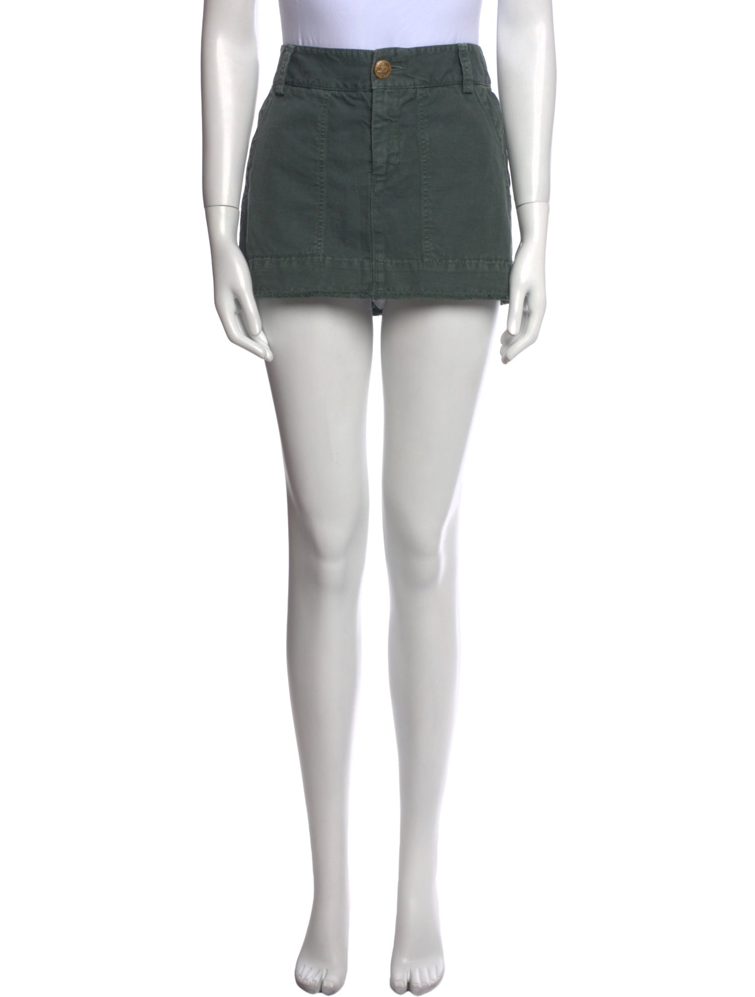 Nili Lotan Grosgrain Trim Mini Skirt