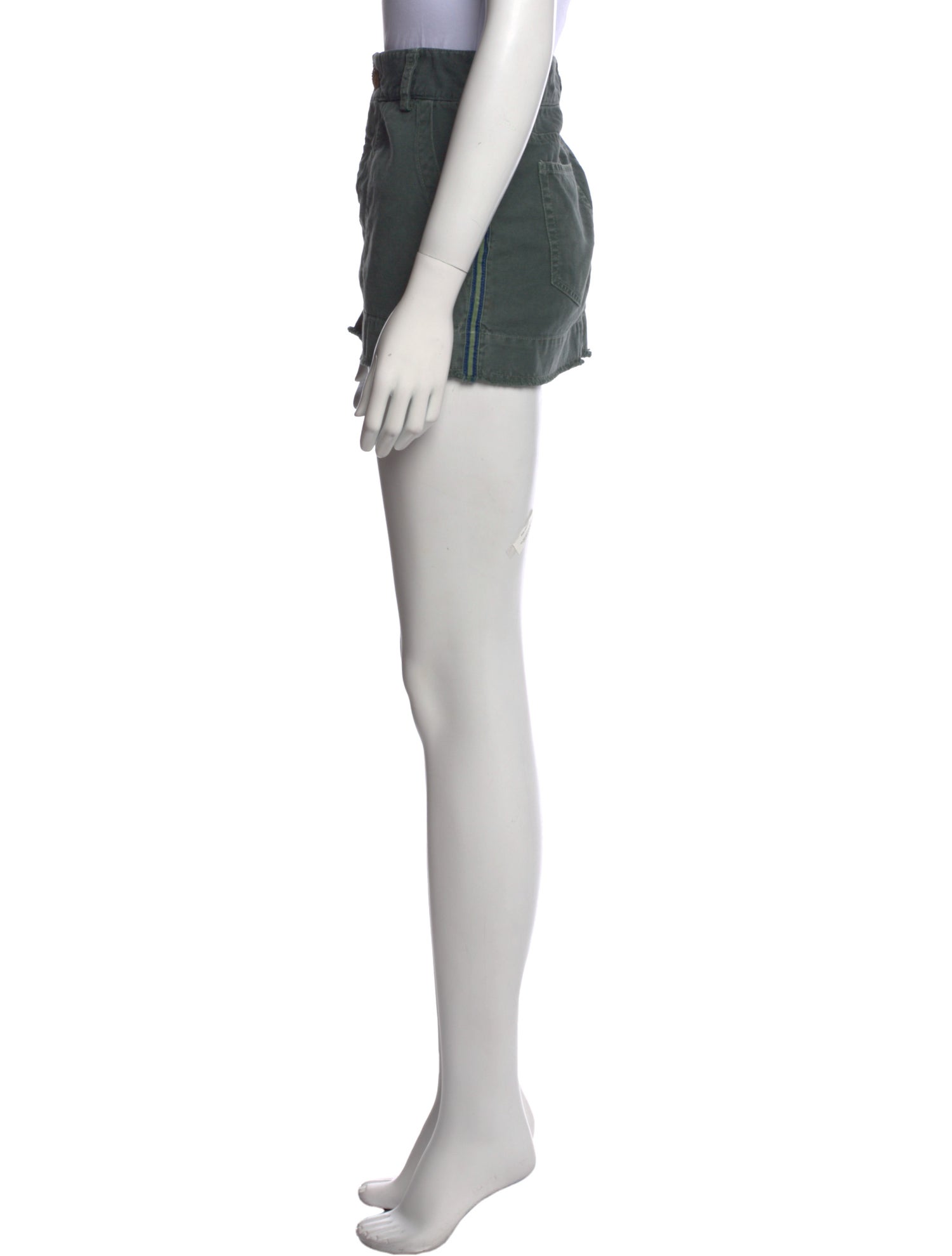 Nili Lotan Grosgrain Trim Mini Skirt