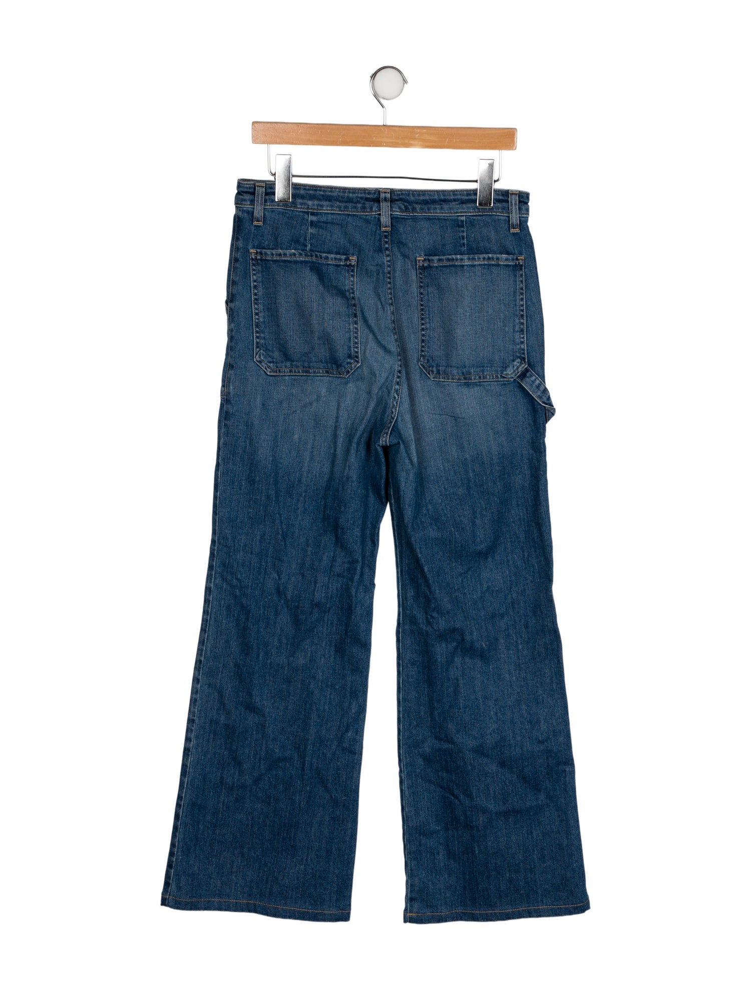 Nili Lotan High-Rise Wide Leg Jeans