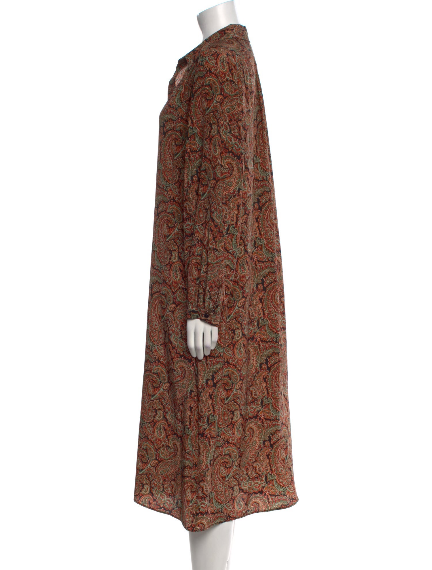 Nili Lotan Silk Knee-Length Dress