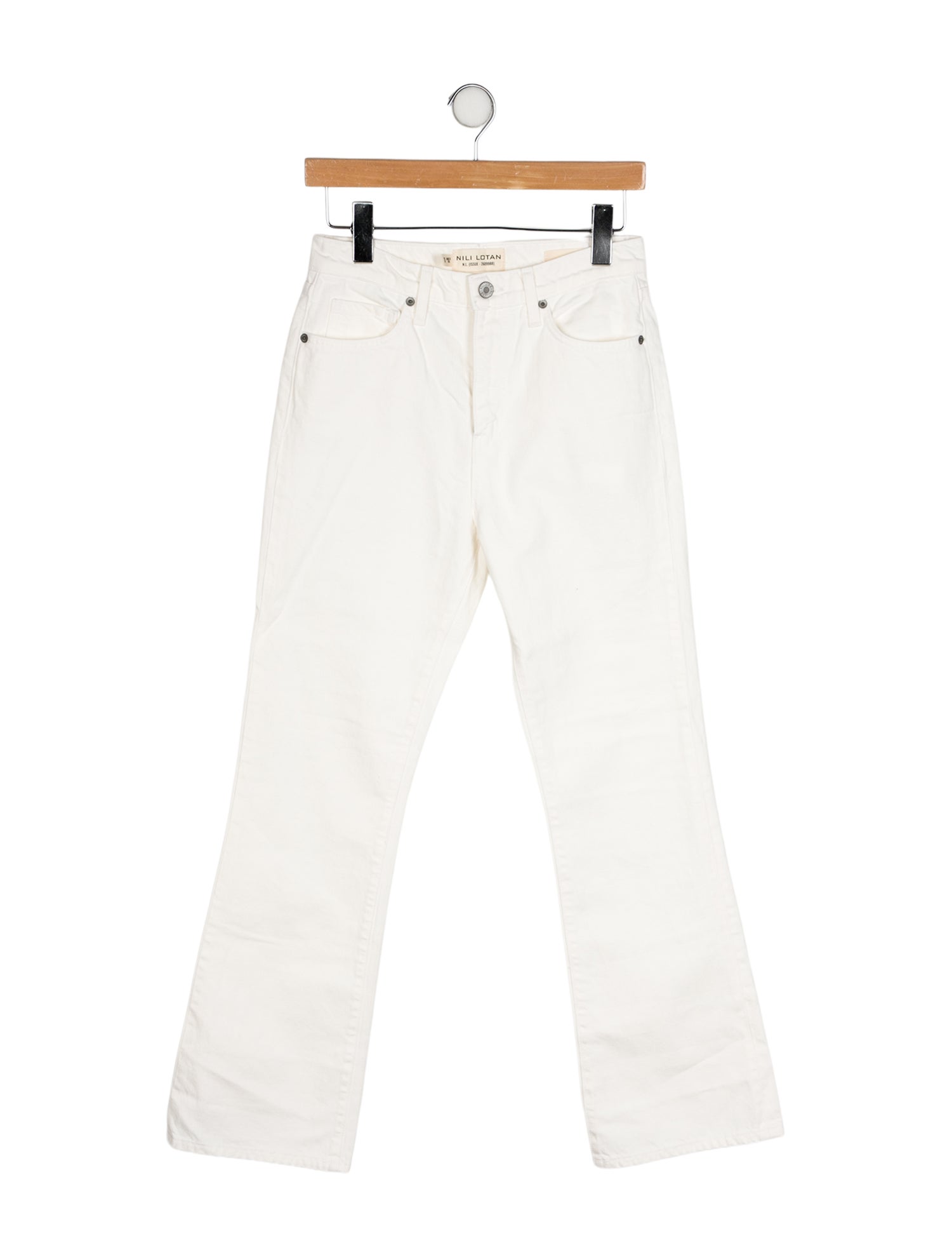 Nili Lotan Mid-Rise Straight Leg Jeans w/ Tags