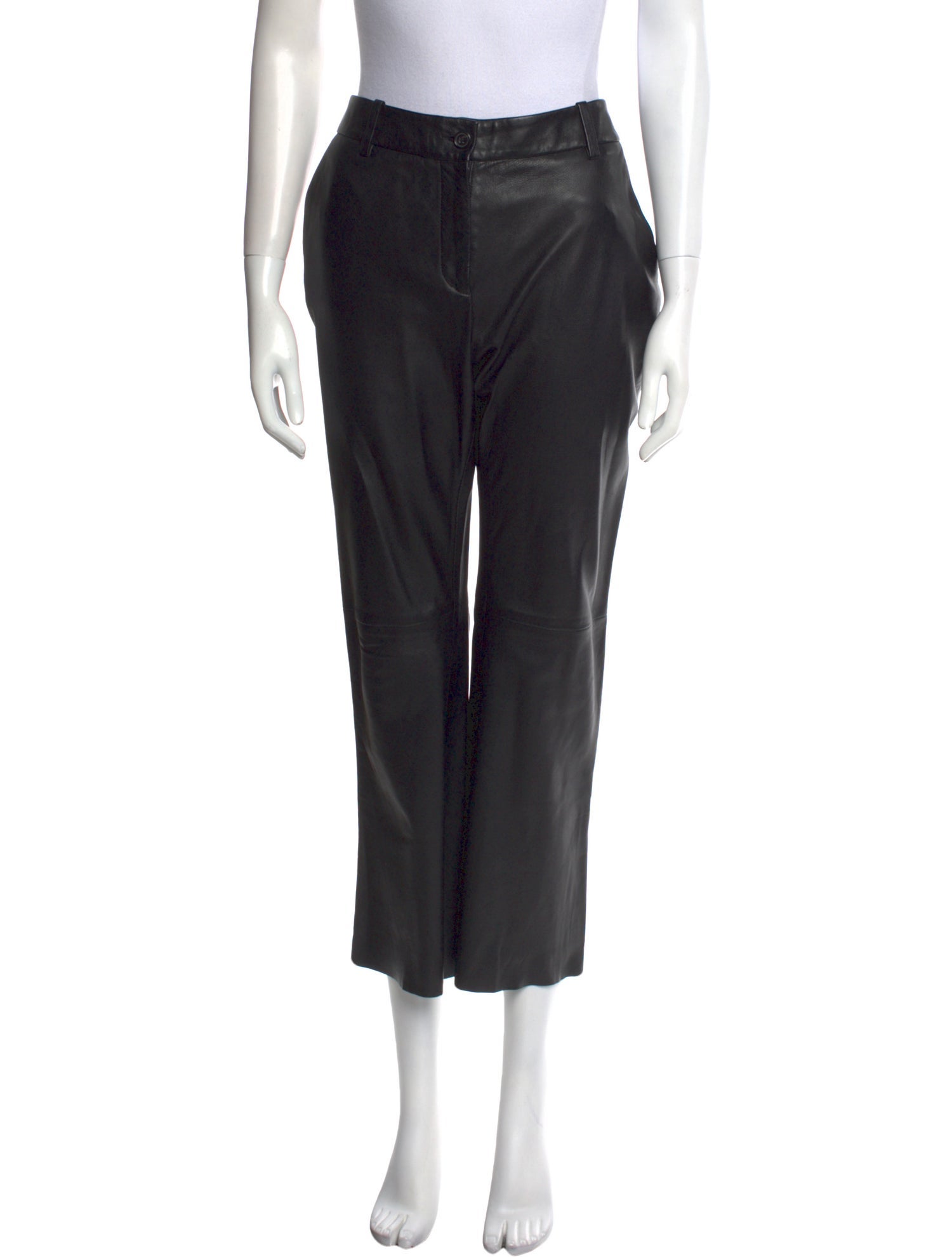 Nili Lotan Leather Wide Leg Pants
