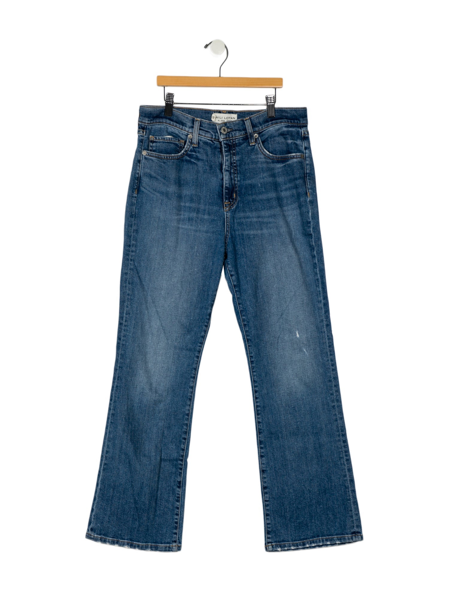 Nili Lotan High-Rise Wide Leg Jeans