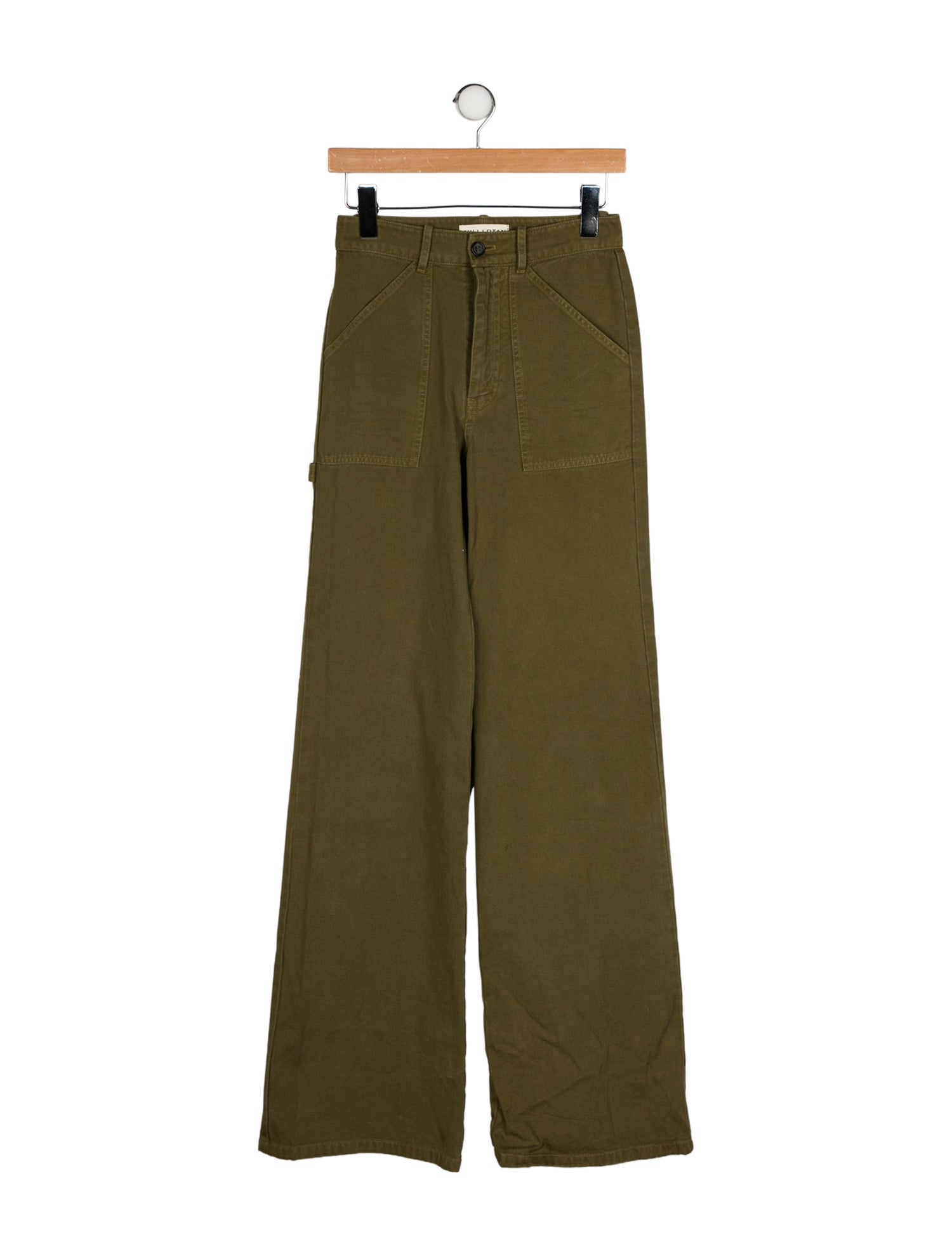 Nili Lotan High-Rise Wide Leg Jeans