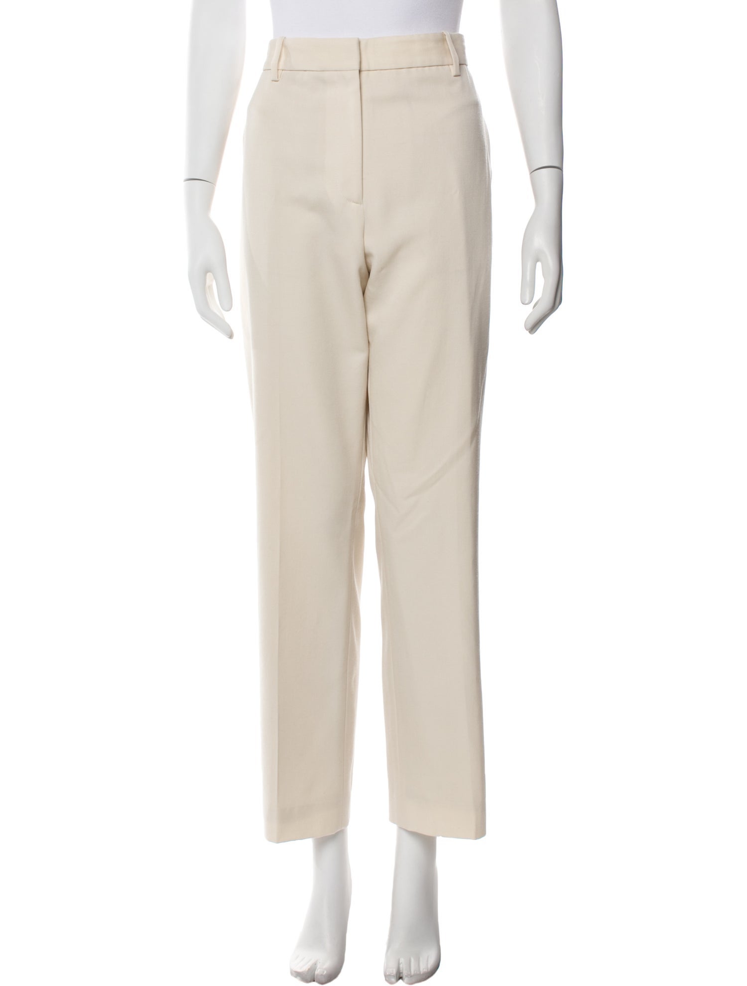 Nili Lotan Virgin Wool Straight Leg Pants