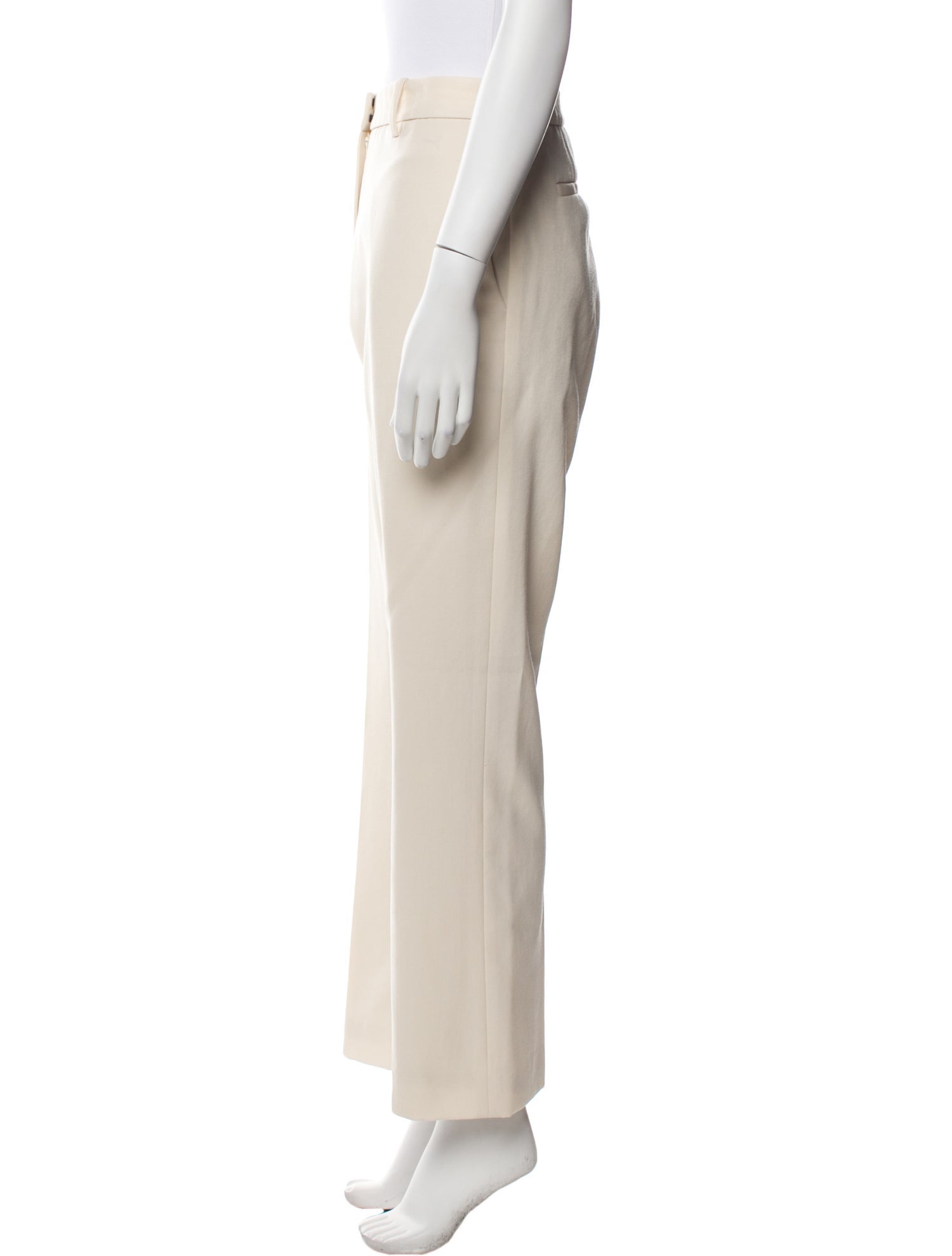 Nili Lotan Virgin Wool Straight Leg Pants