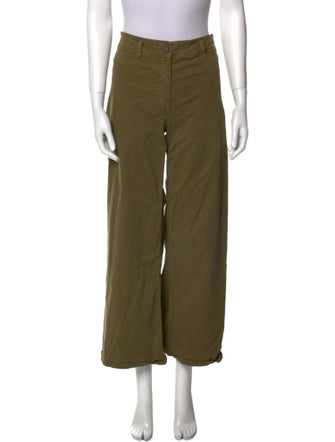 Nili Lotan Mid-Rise Wide Leg Jeans