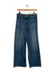 Nili Lotan Mid-Rise Wide Leg Jeans