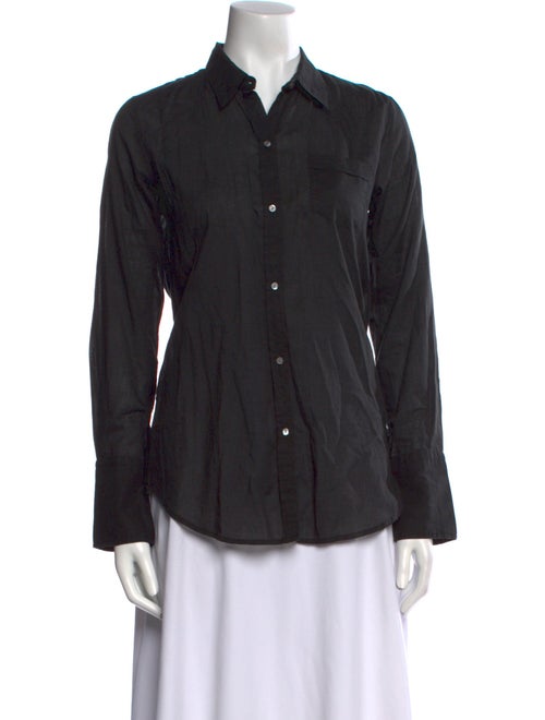 Nili Lotan Long Sleeve Button-Up Top