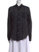 Nili Lotan Long Sleeve Button-Up Top