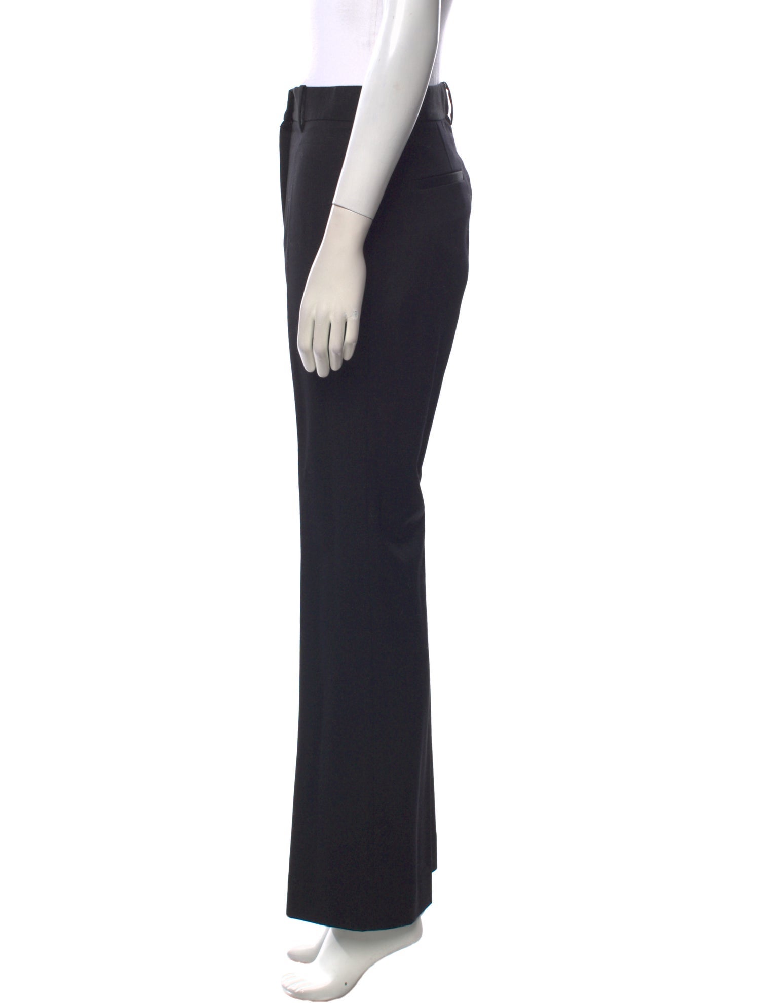 Nili Lotan Virgin Wool Wide Leg Pants