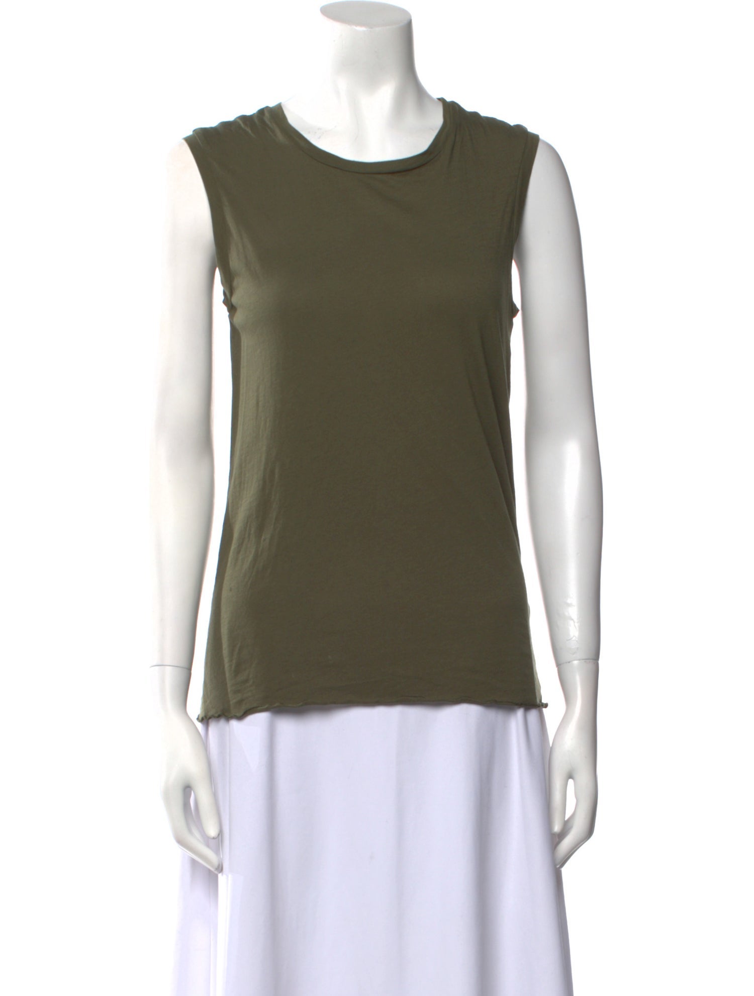 Nili Lotan Scoop Neck Sleeveless Top