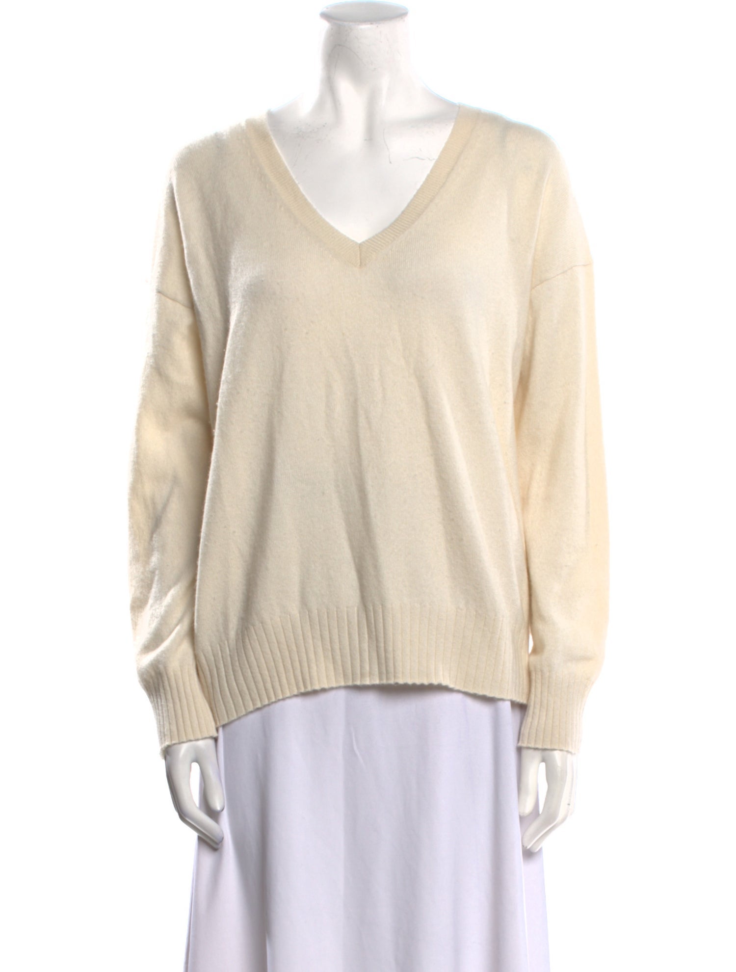 Nili Lotan Cashmere V-Neck Sweater