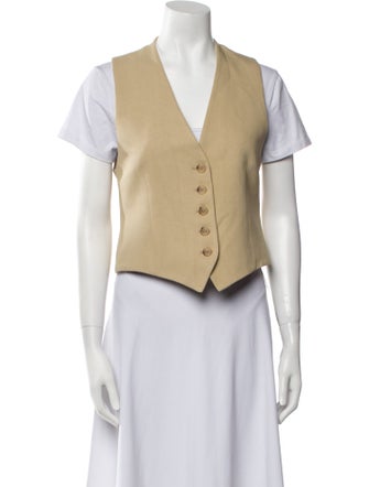 Nili Lotan Colorblock Pattern Vest