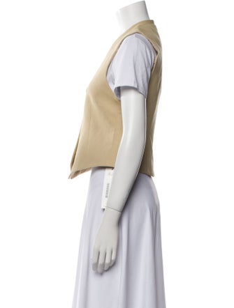 Nili Lotan Colorblock Pattern Vest