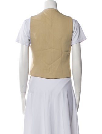 Nili Lotan Colorblock Pattern Vest