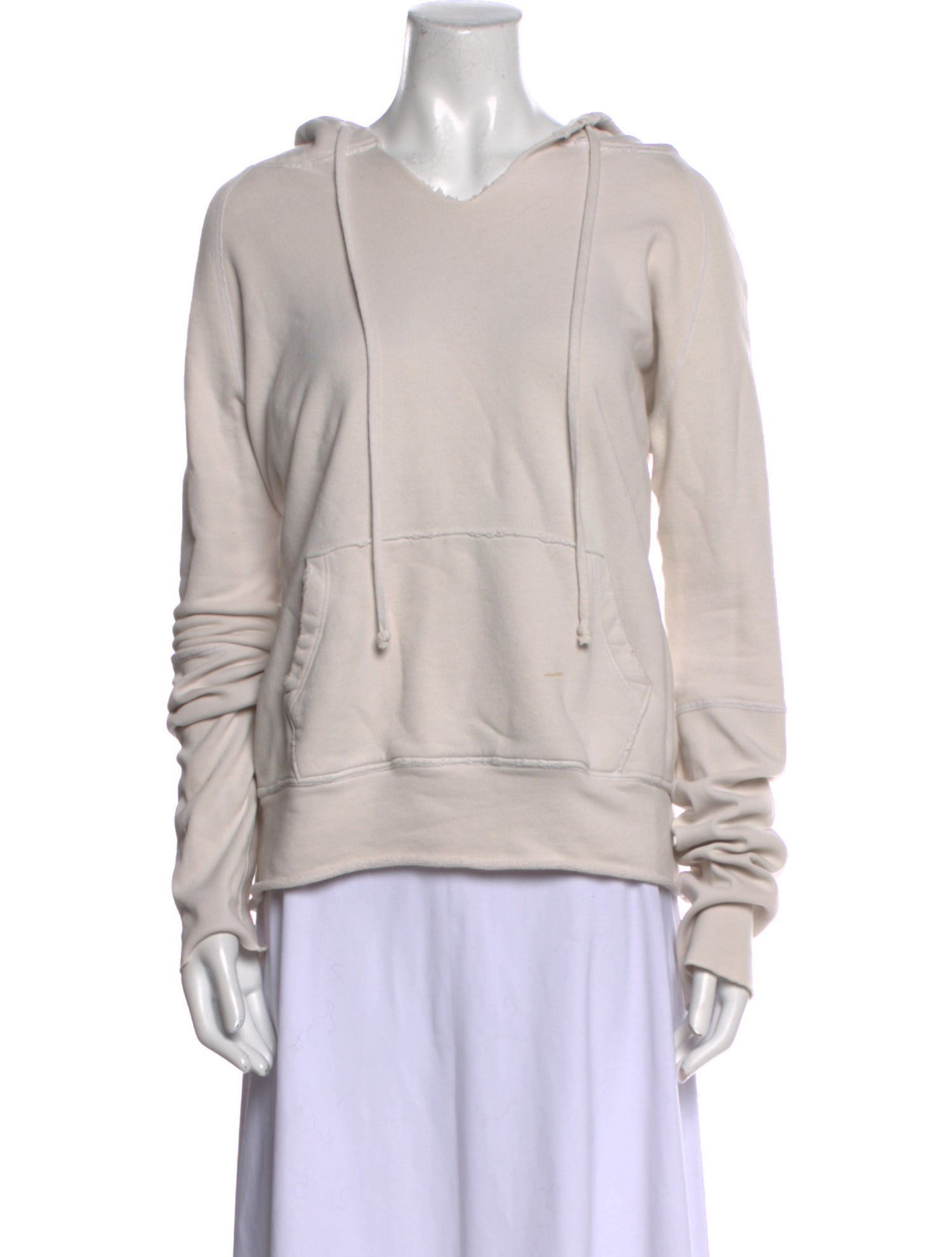 Nili Lotan V-Neck Long Sleeve Sweatshirt
