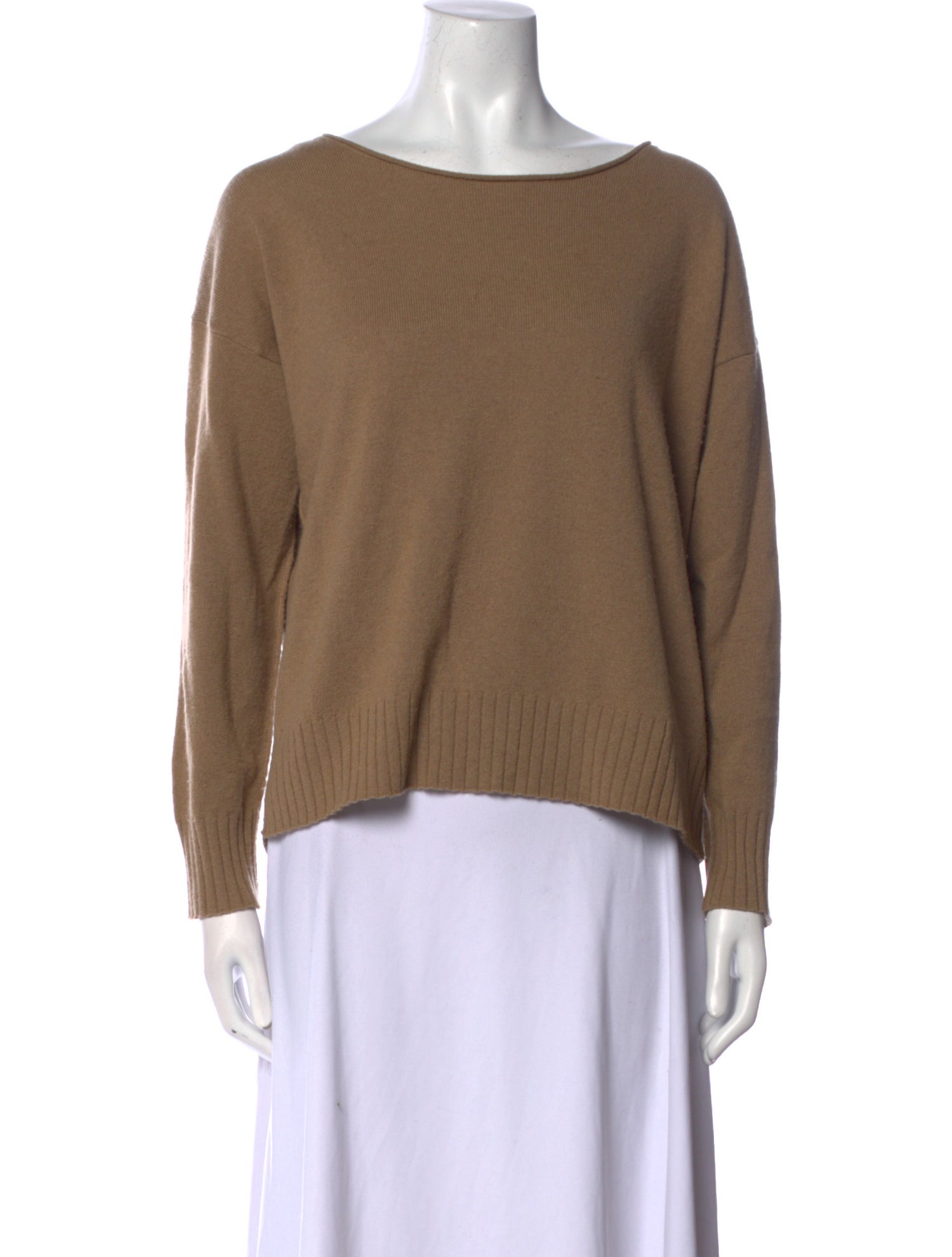 Nili Lotan Cashmere Bateau Neckline Sweater