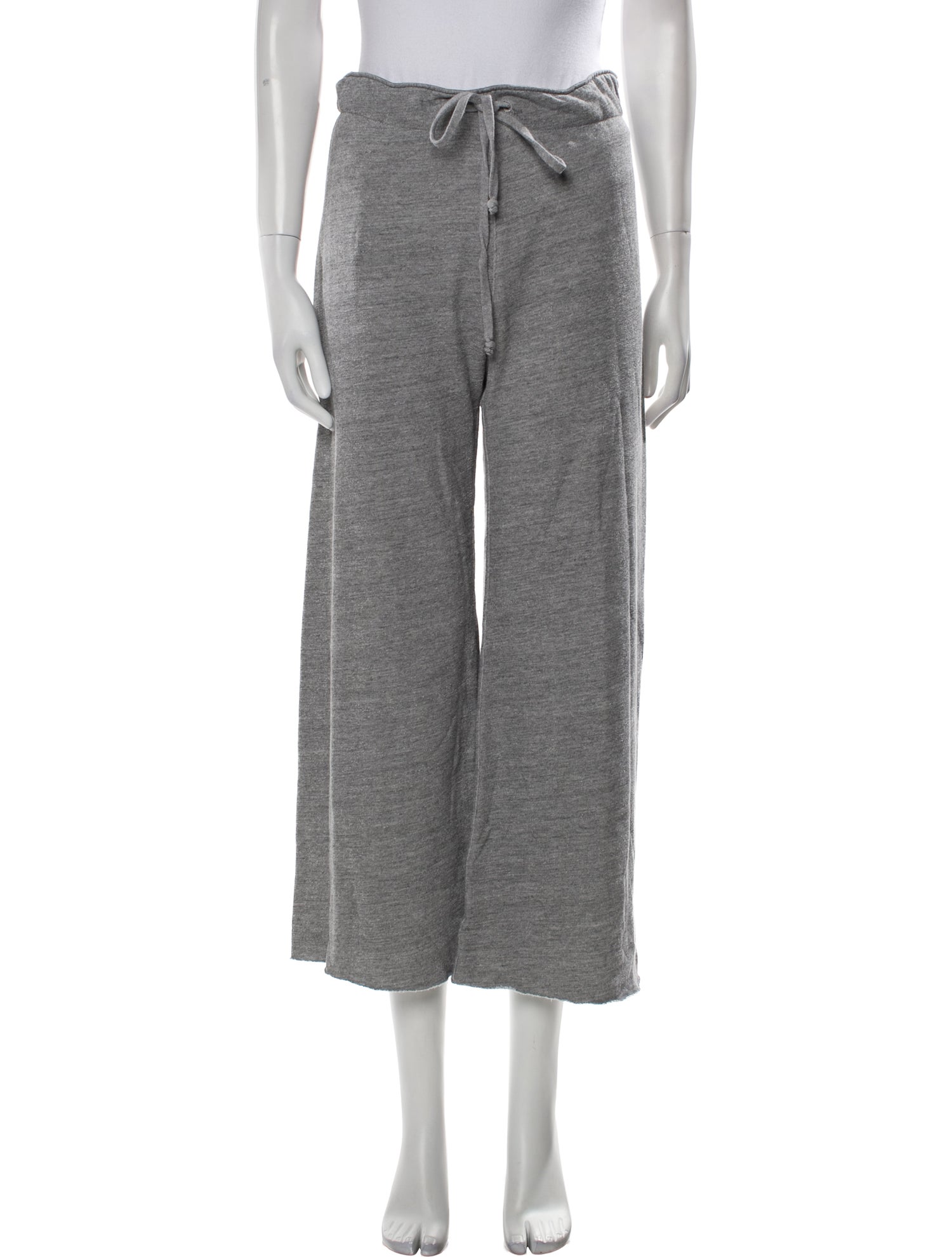 Nili Lotan Raw-Edge Trim Sweatpants