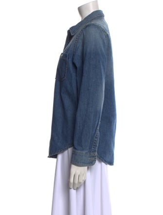 Nili Lotan Long Sleeve Button-Up Top