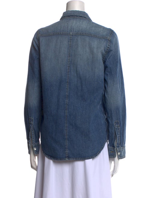 Nili Lotan Long Sleeve Button-Up Top