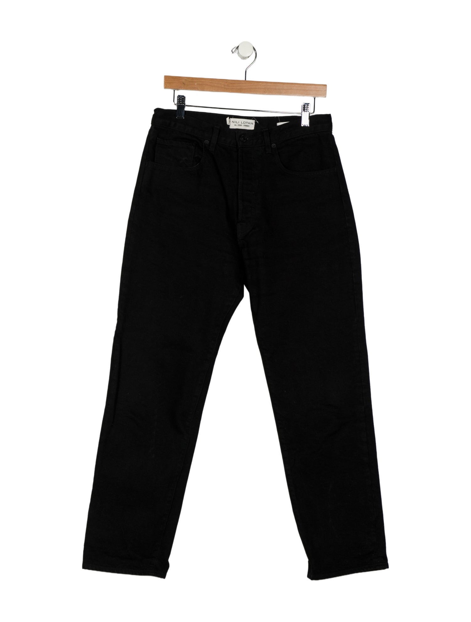 Nili Lotan High-Rise Wide Leg Jeans