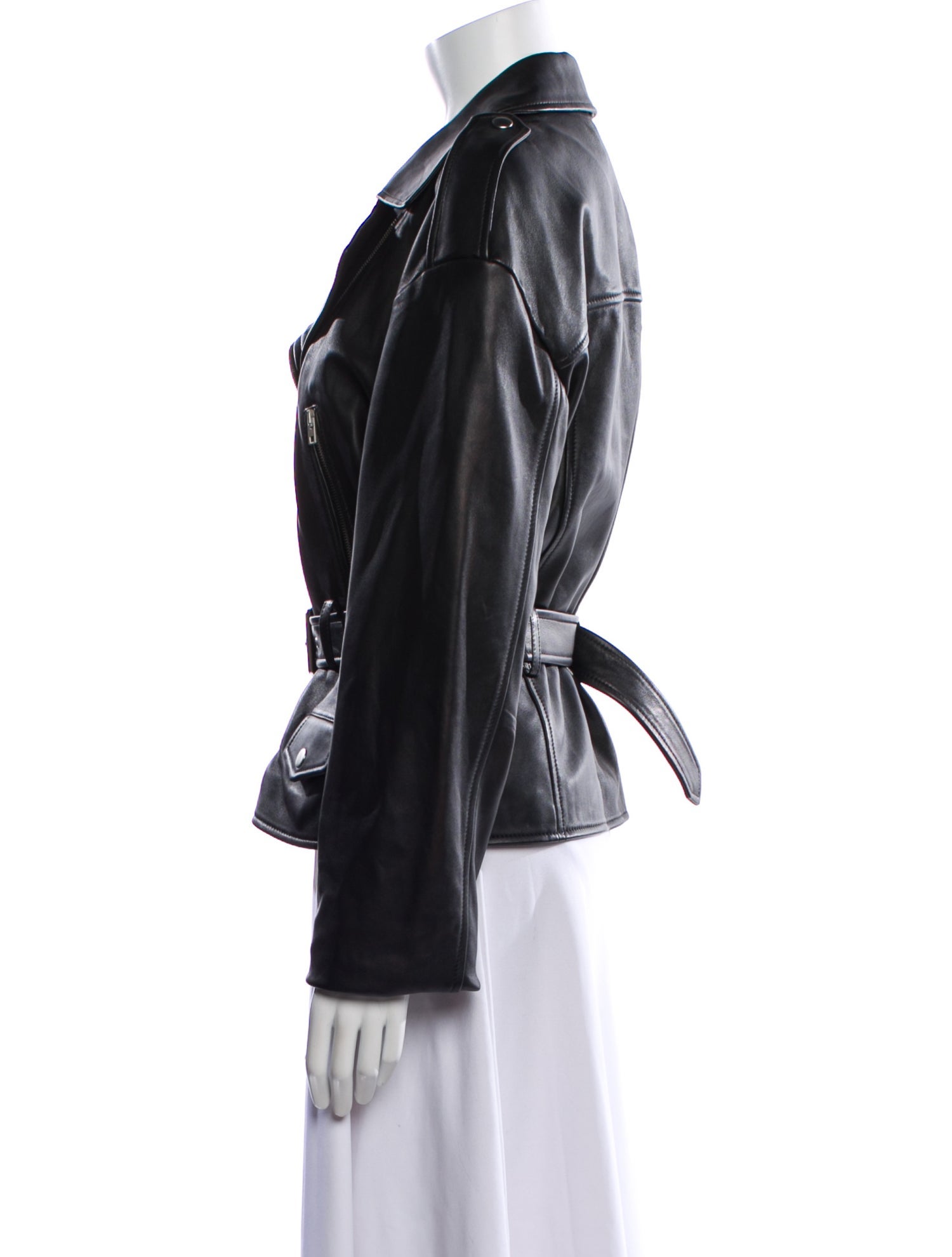 Nili Lotan Leather Biker Jacket