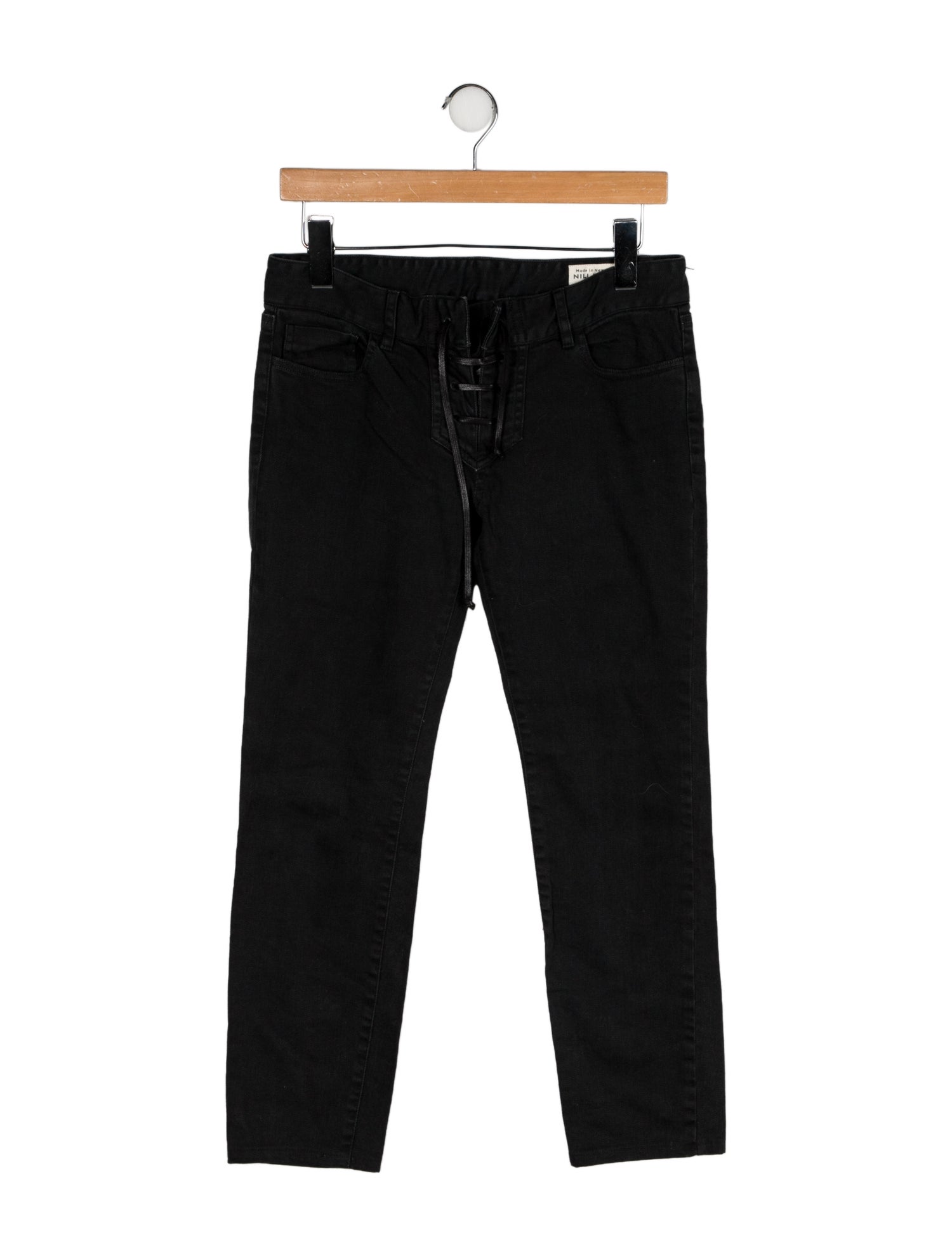 Nili Lotan Low-Rise Skinny Leg Jeans