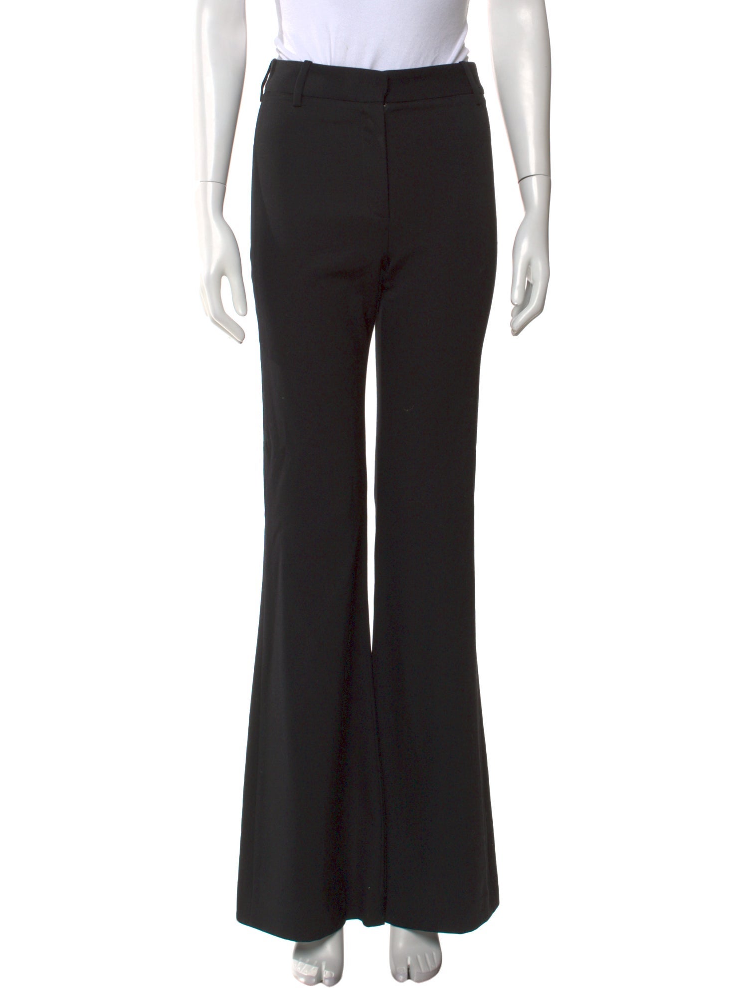 Nili Lotan Virgin Wool Wide Leg Pants