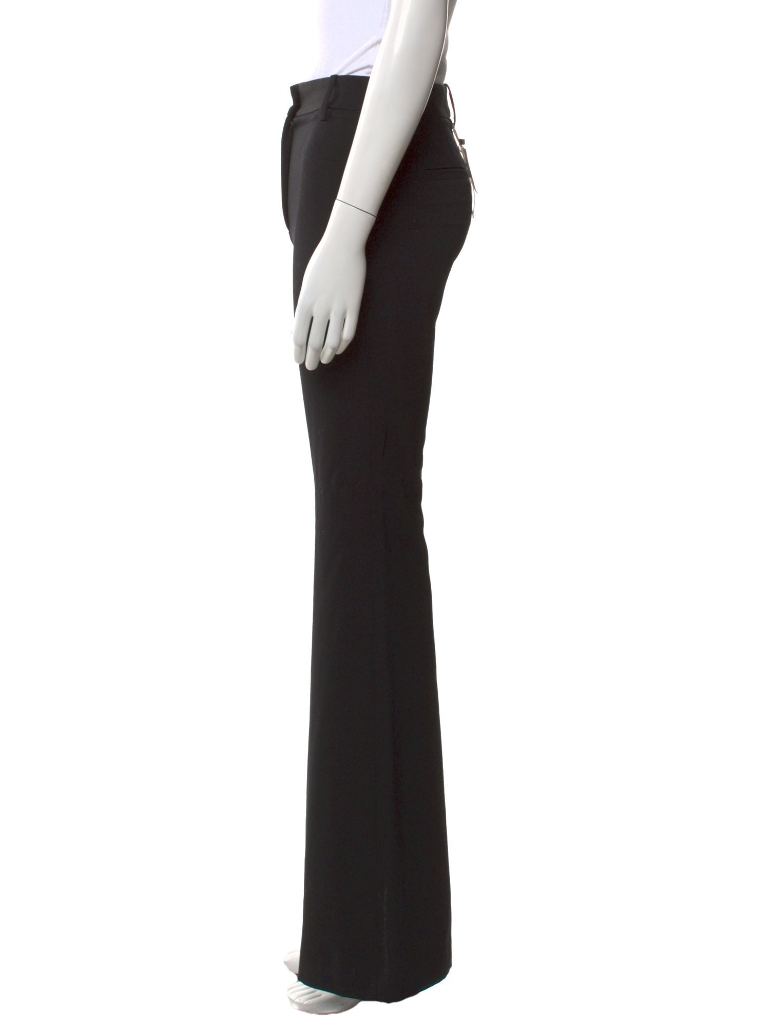 Nili Lotan Virgin Wool Wide Leg Pants